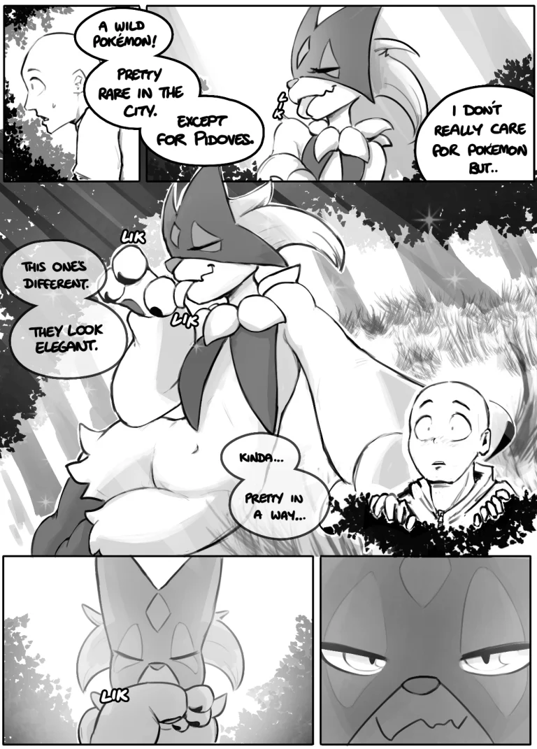 Scratching post porn comic picture 2