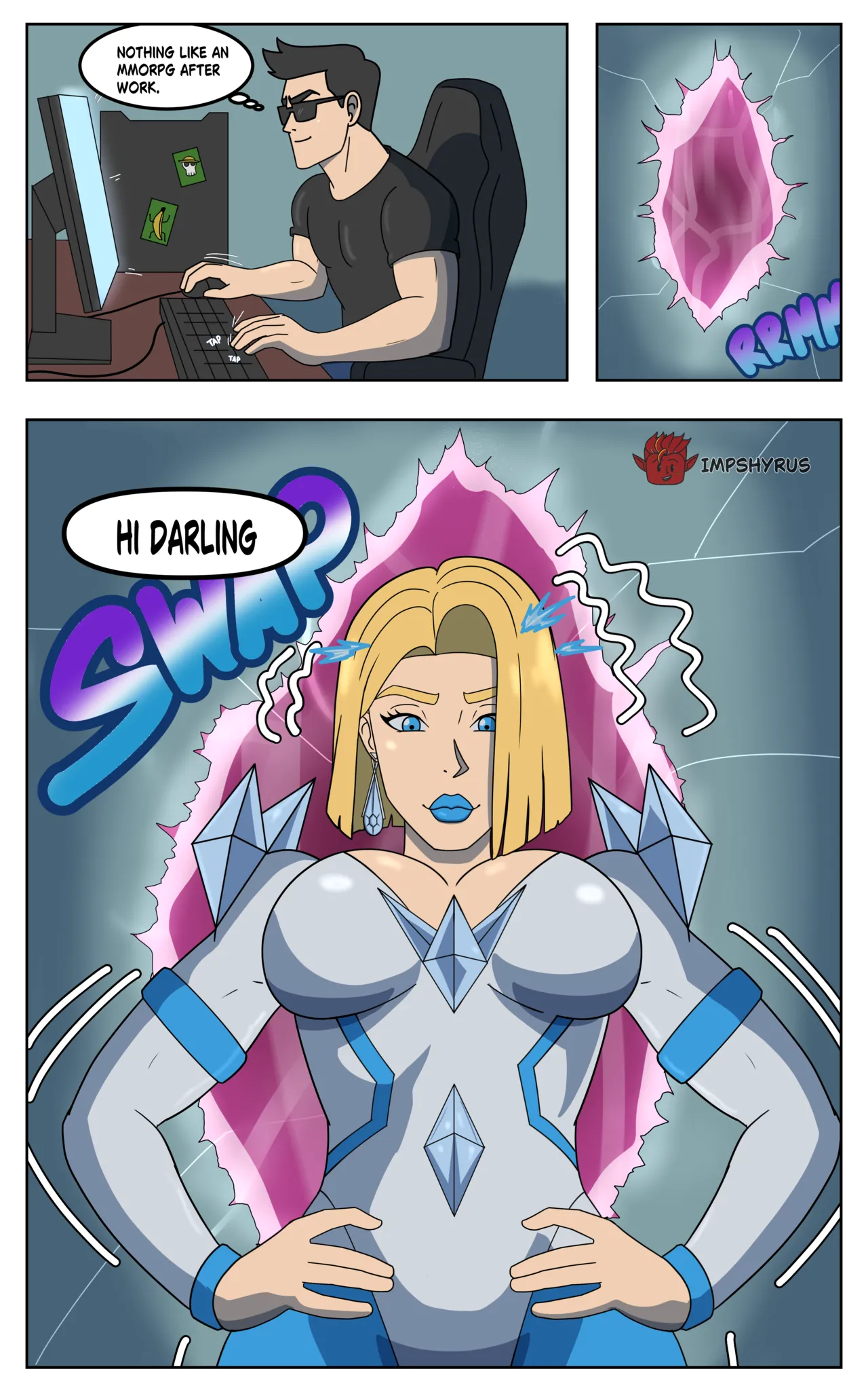 Searching for the phoenix force in another world porn comic picture 2