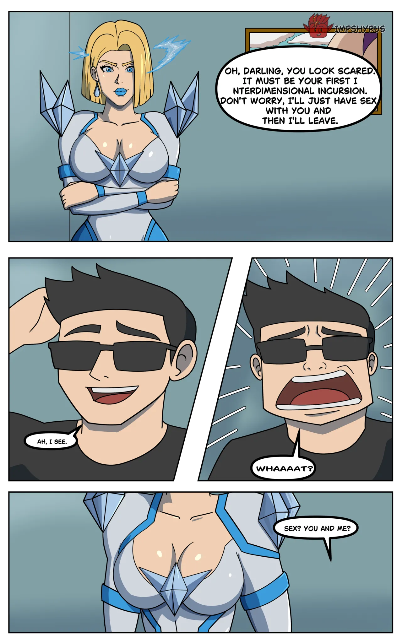 Searching for the phoenix force in another world porn comic picture 4