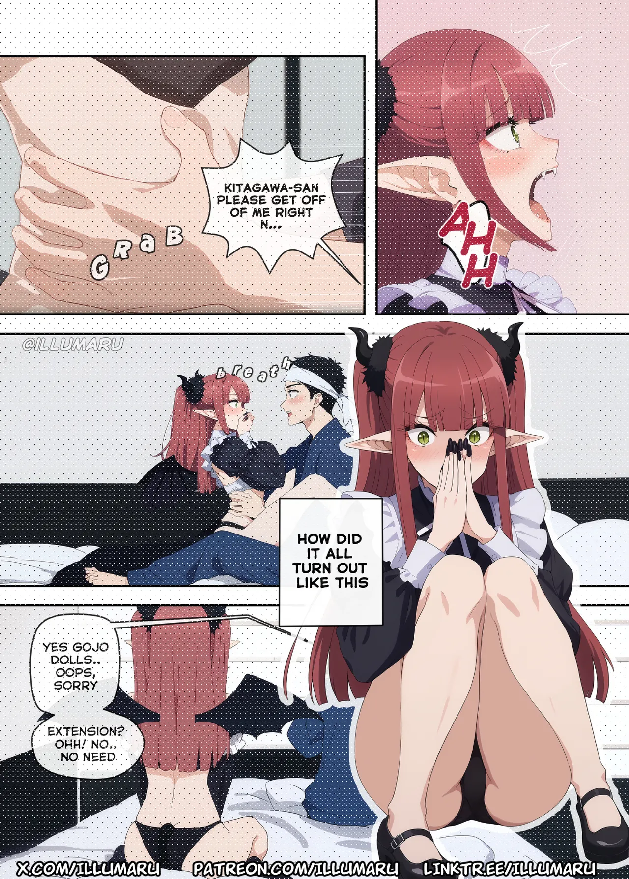 Second chance for Kitagawa and Gojo porn comic picture 3