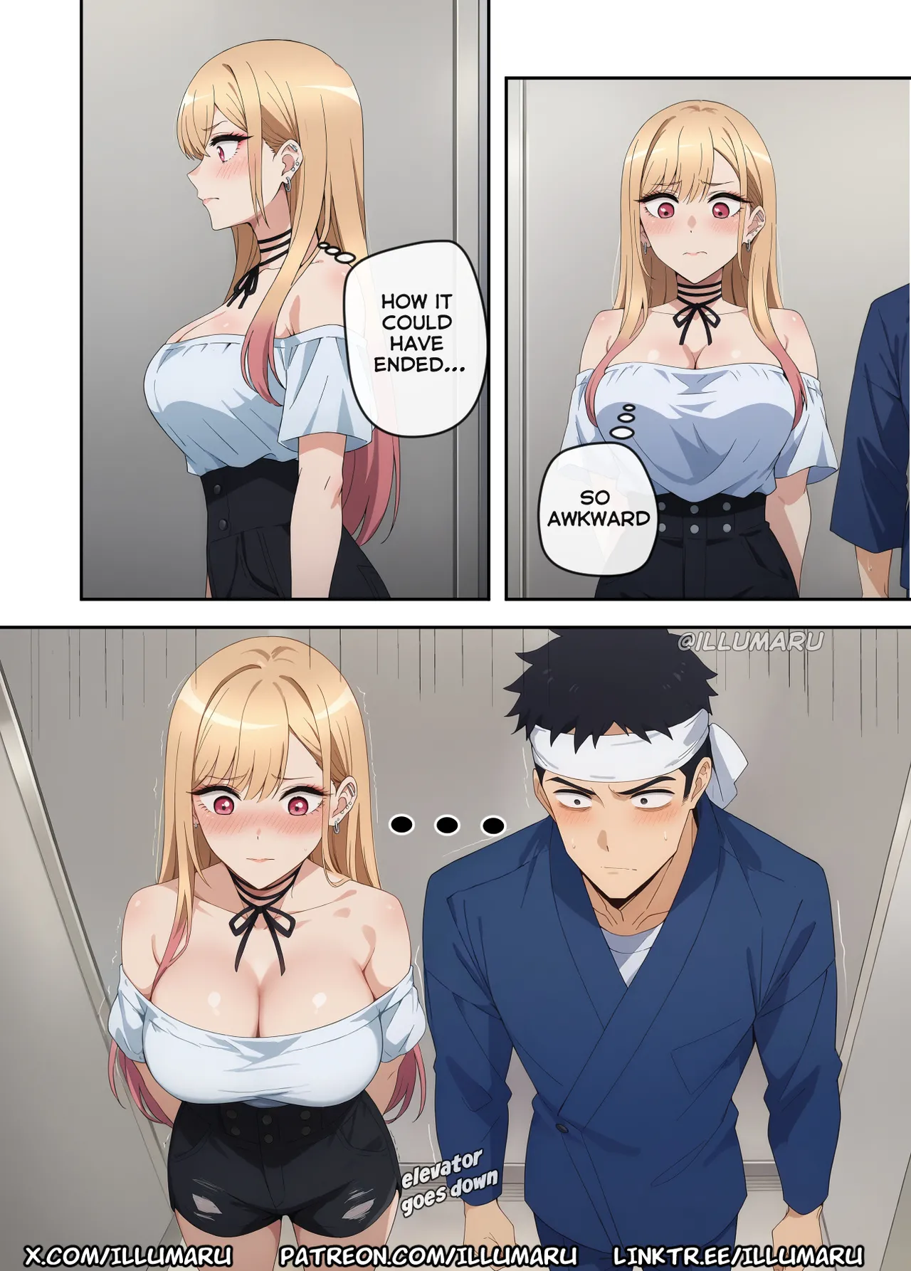 Second chance for Kitagawa and Gojo porn comic picture 4