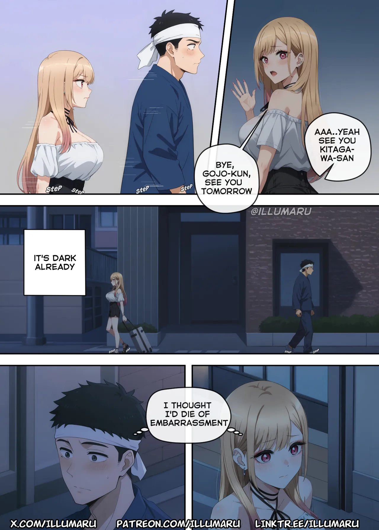 Second chance for Kitagawa and Gojo porn comic picture 5