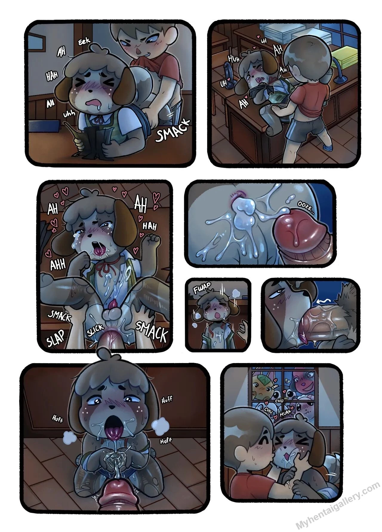 Secret Secretary porn comic picture 5