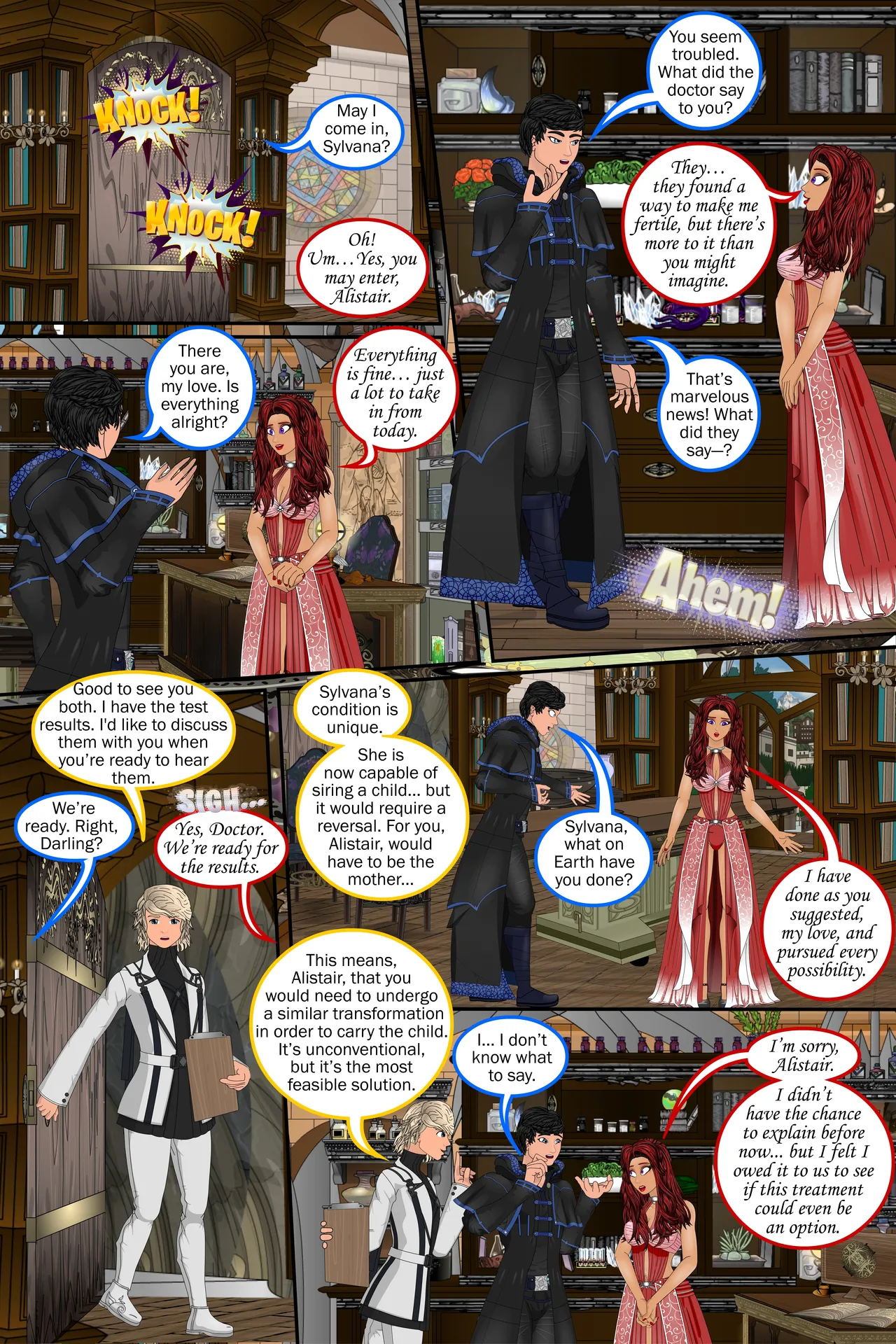 Seed of the Sorceress porn comic picture 15