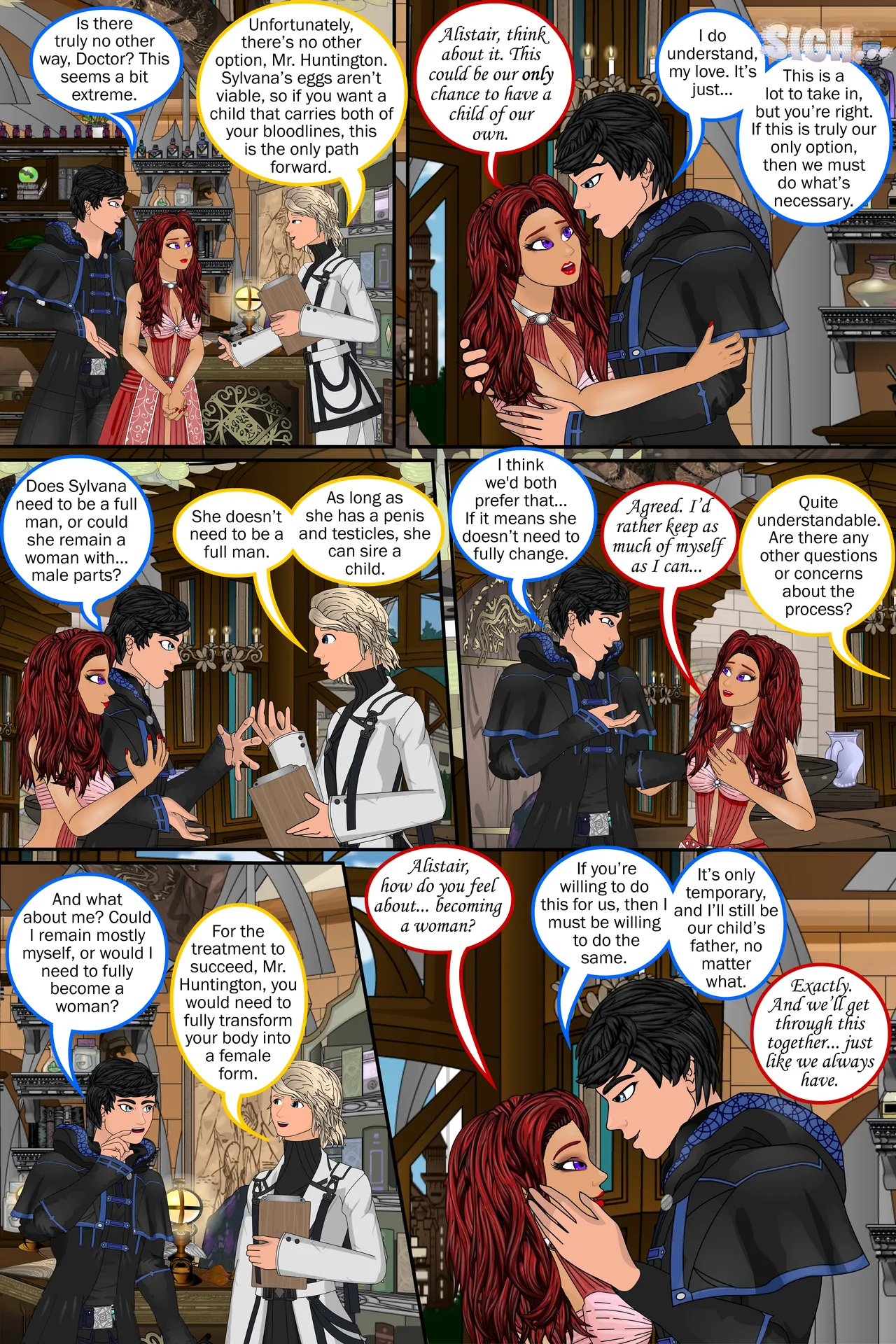 Seed of the Sorceress porn comic picture 16