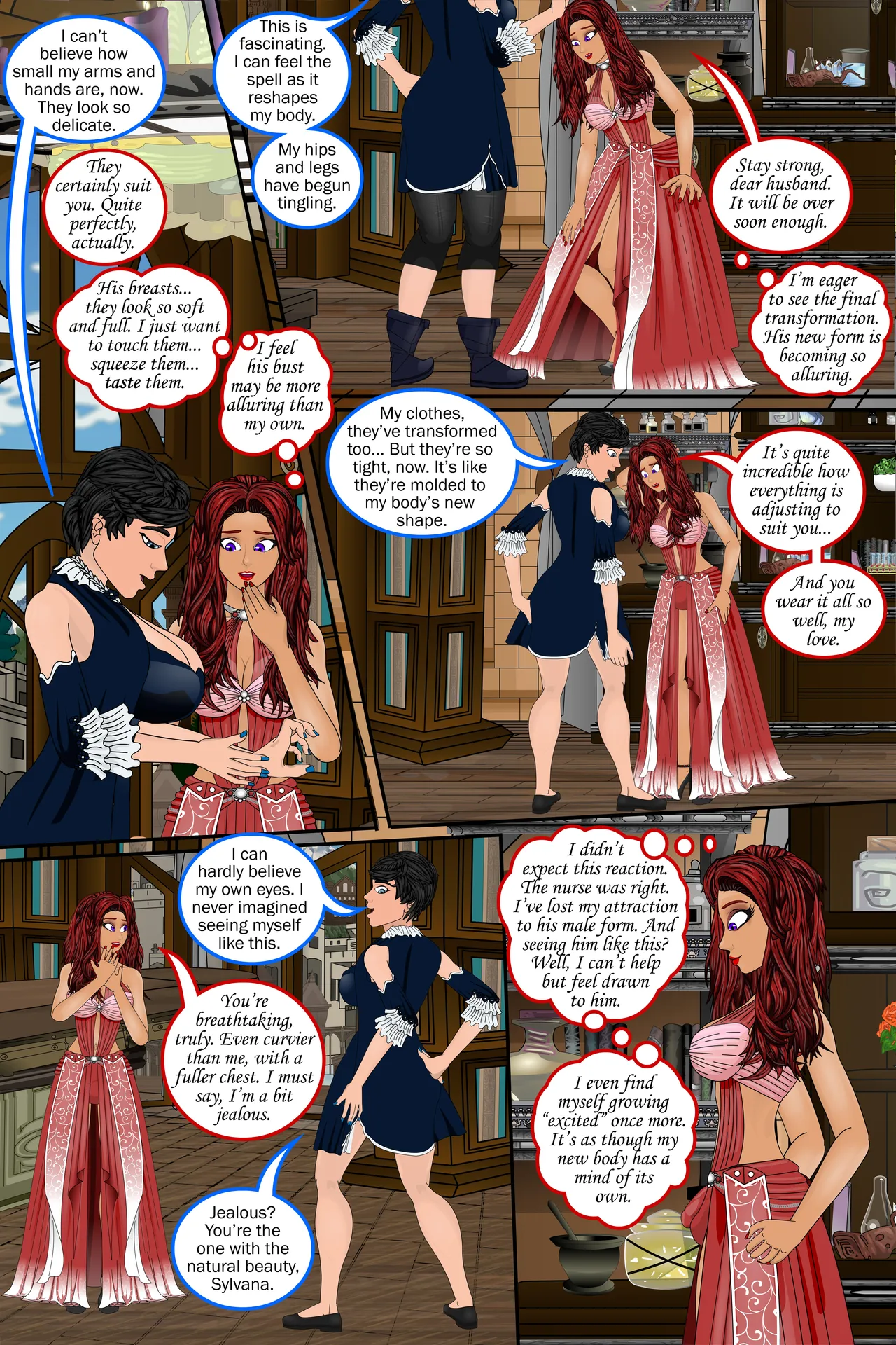 Seed of the Sorceress porn comic picture 18