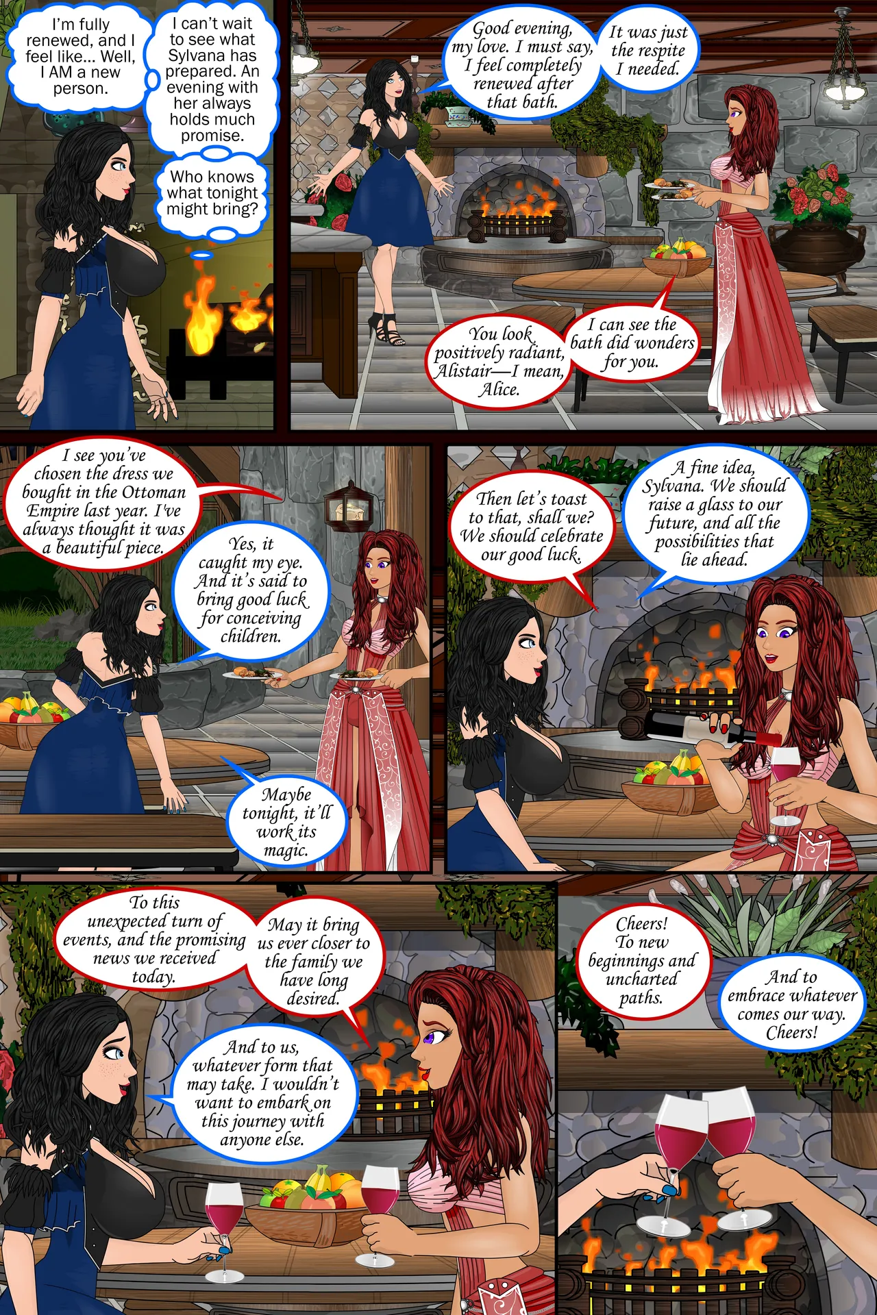 Seed of the Sorceress porn comic picture 28