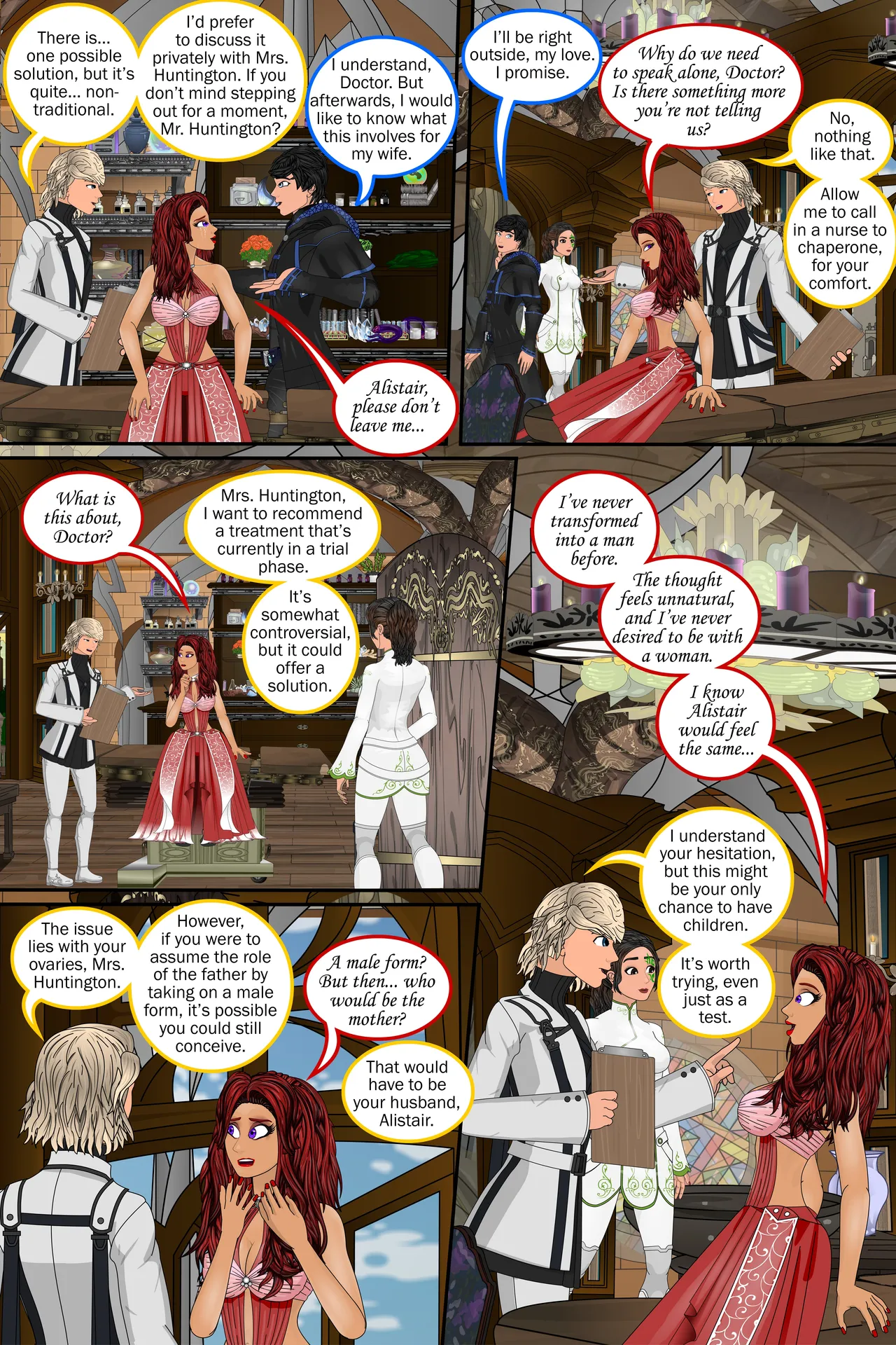 Seed of the Sorceress porn comic picture 6