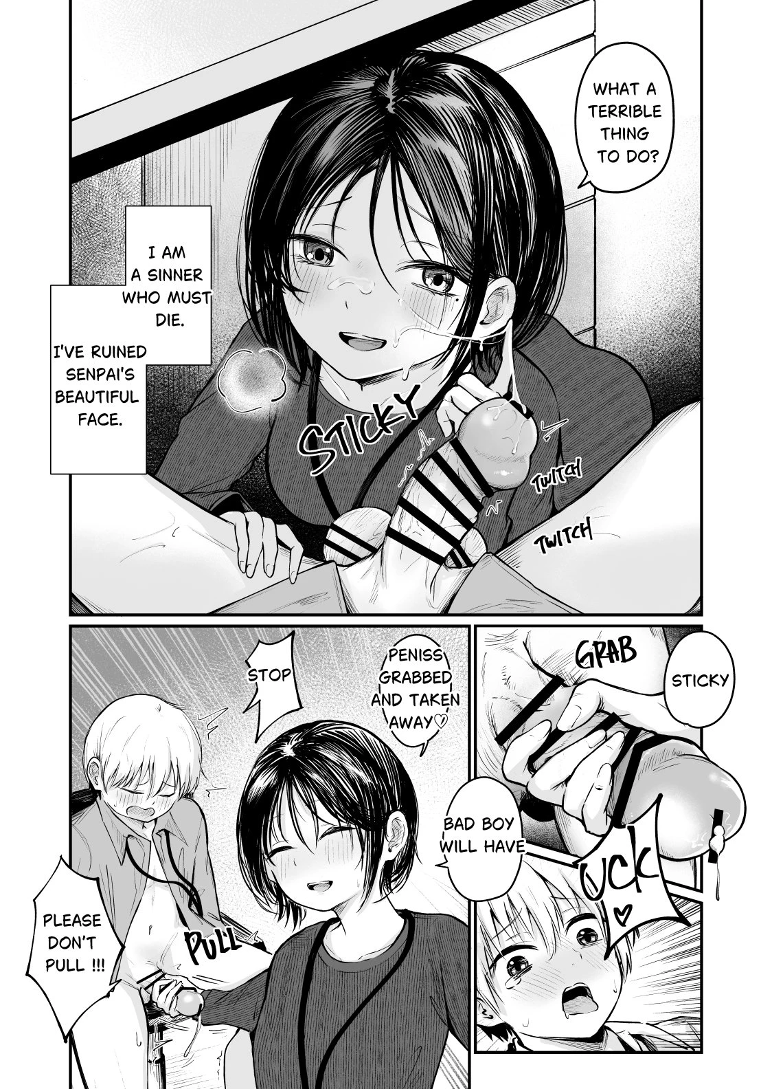 Senpai! I'm Not Your Dildo! Uck! porn comic picture 10