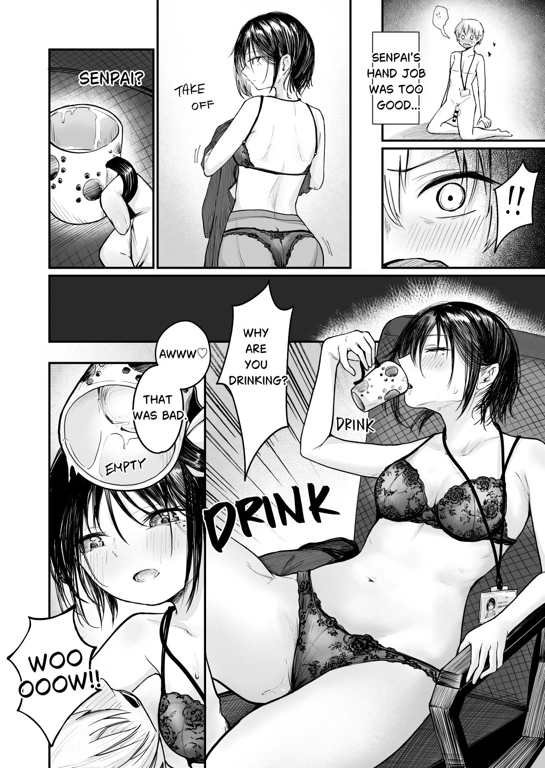 Senpai! I'm Not Your Dildo! Uck! porn comic picture 15