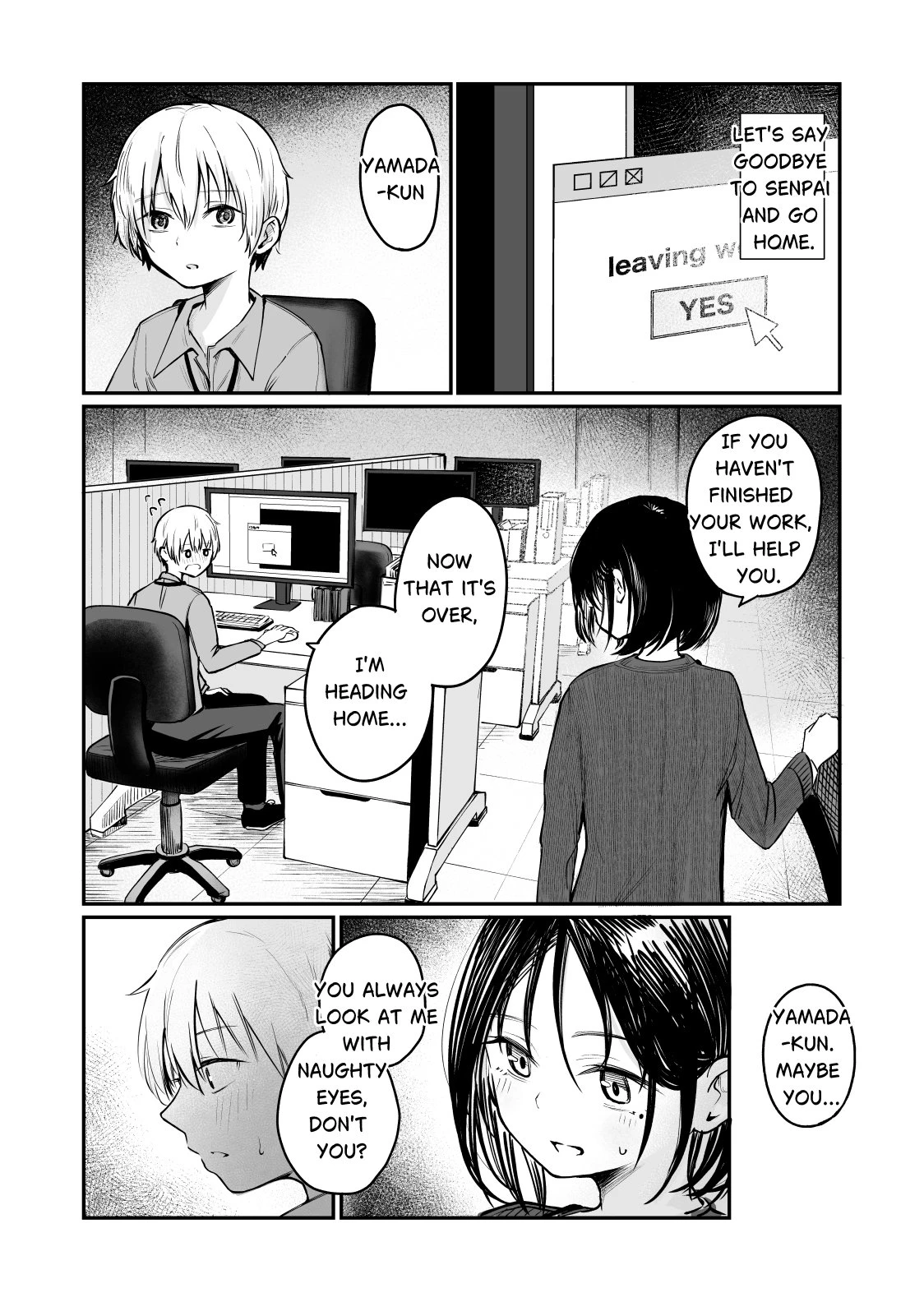 Senpai! I'm Not Your Dildo! Uck! porn comic picture 6