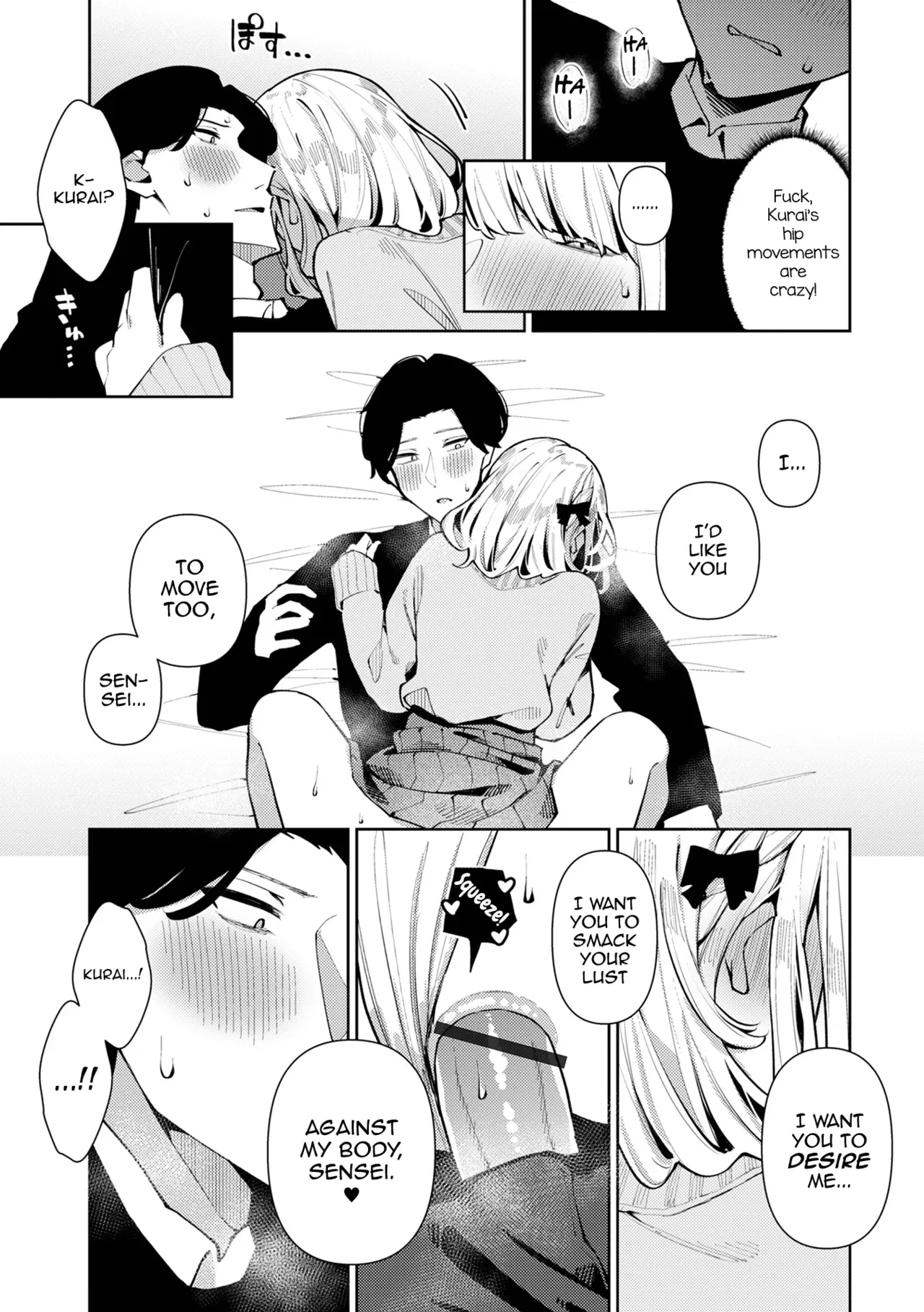 Sensei Daisuki! Kurai-kun porn comic picture 11