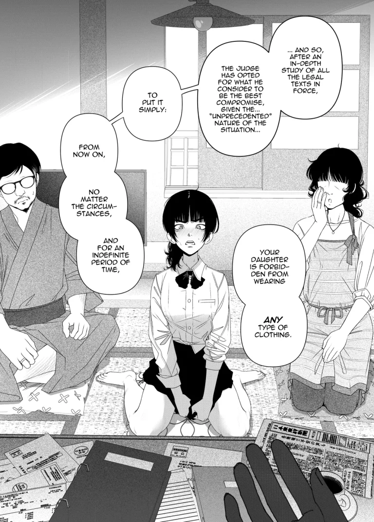 Sentenced to Nudity porn comic picture 1