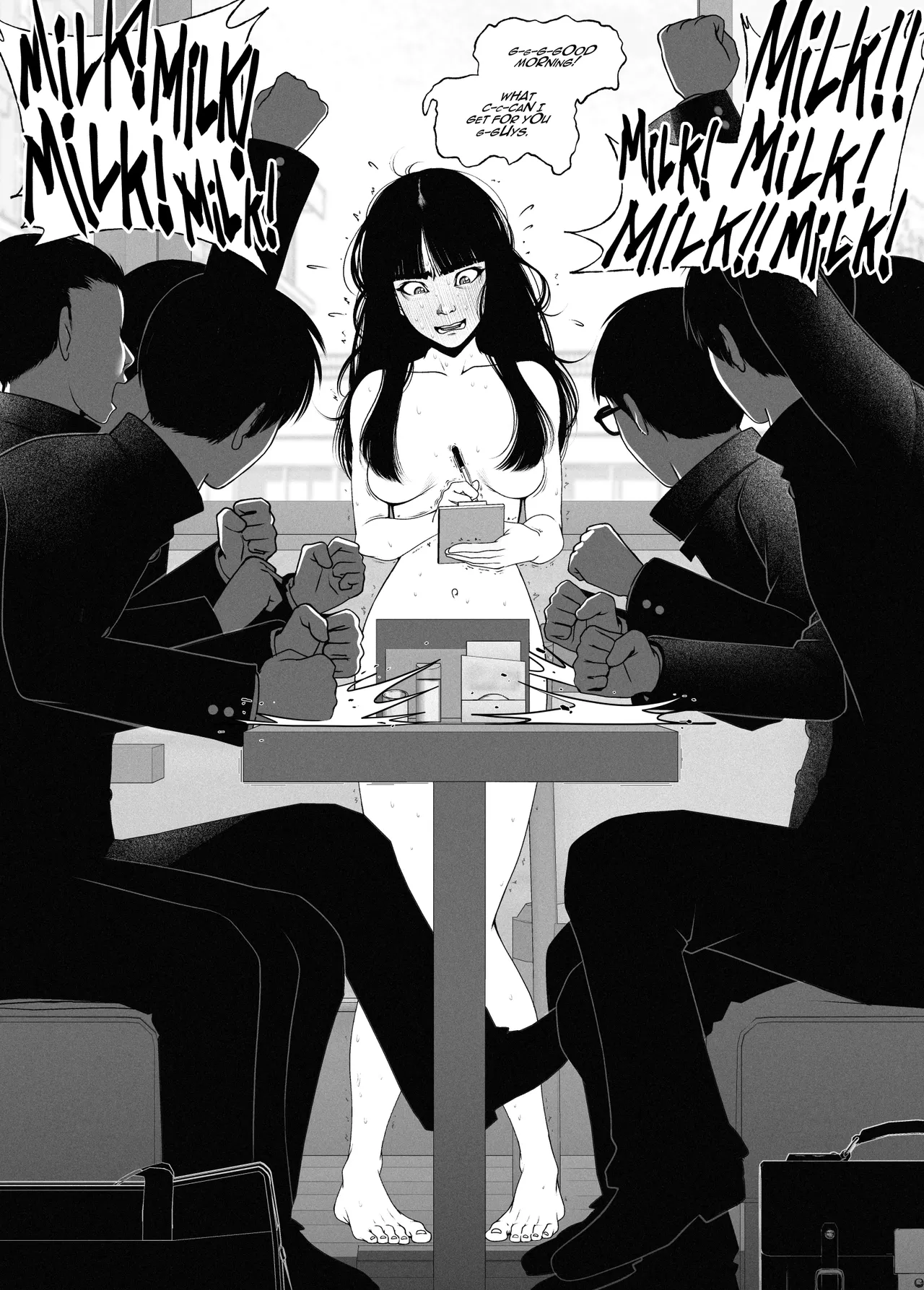 Sentenced to Nudity porn comic picture 13