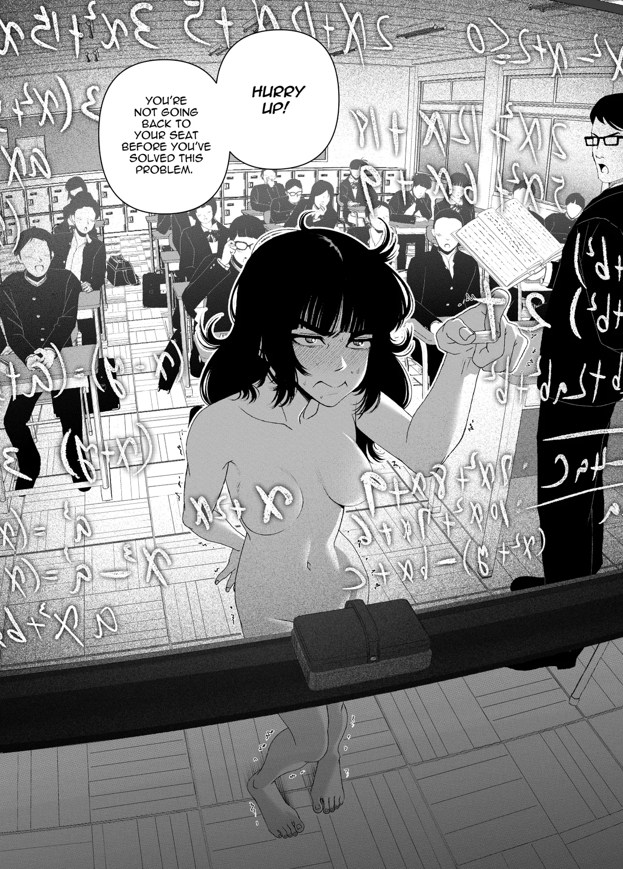 Sentenced to Nudity porn comic picture 4