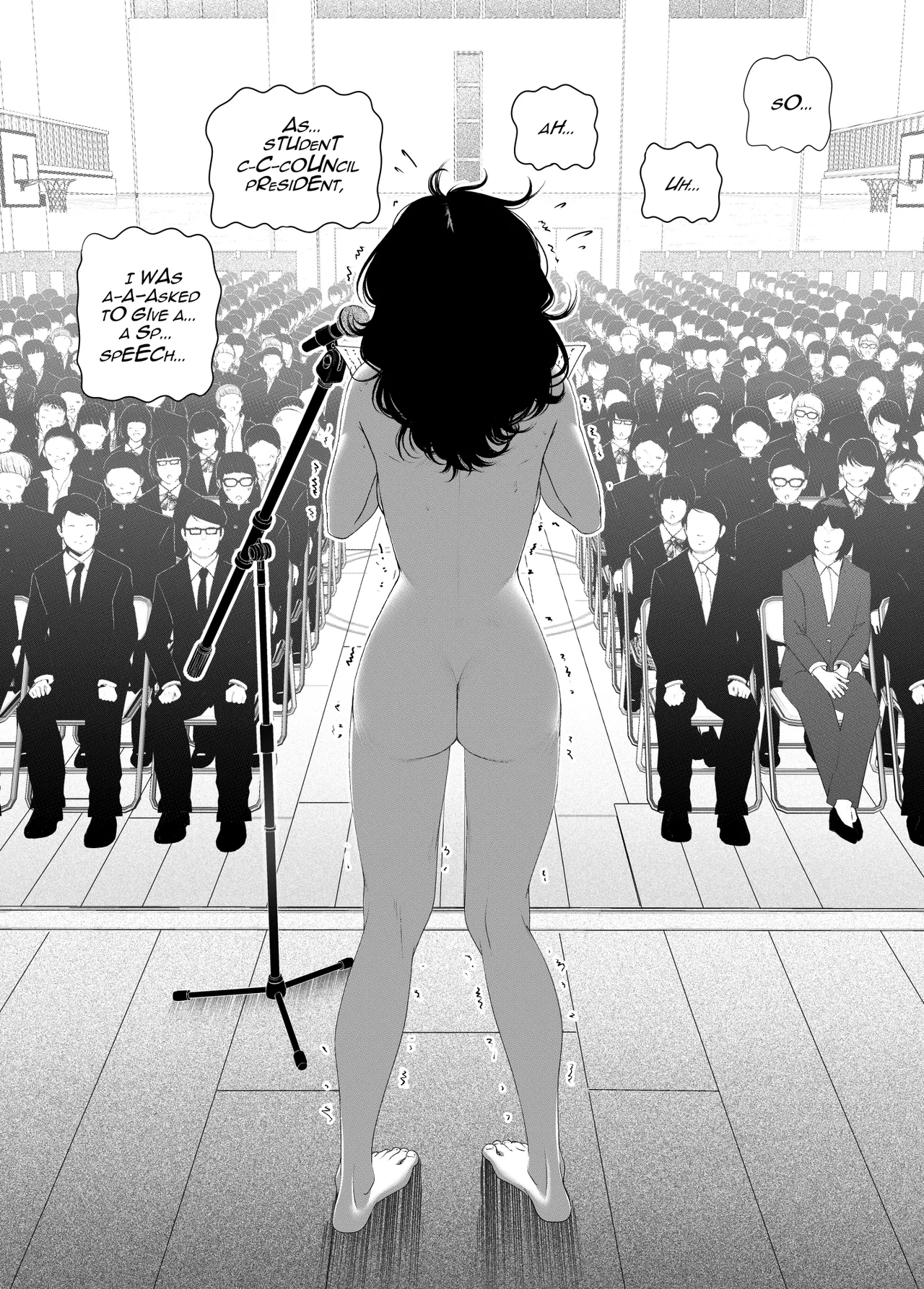 Sentenced to Nudity porn comic picture 7
