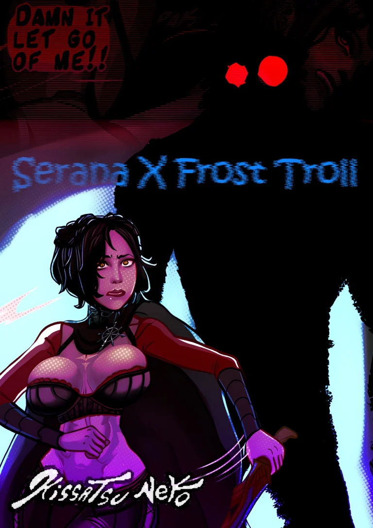 Serana X Frost Troll porn comic picture 1