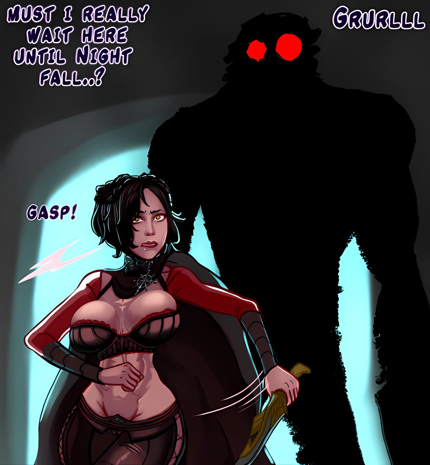 Serana X Frost Troll porn comic picture 3