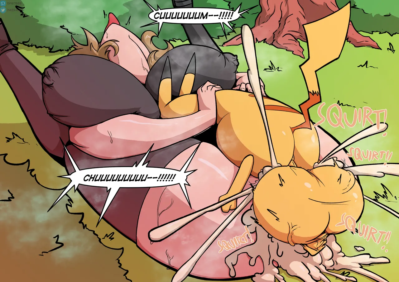 Serena x Pikachu porn comic picture 8