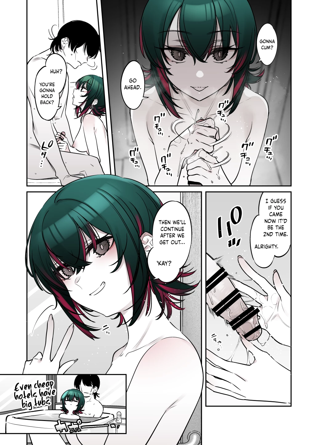 Serious Land Mine Vibes but Deep Down She Seems Sweet porn comic picture 41