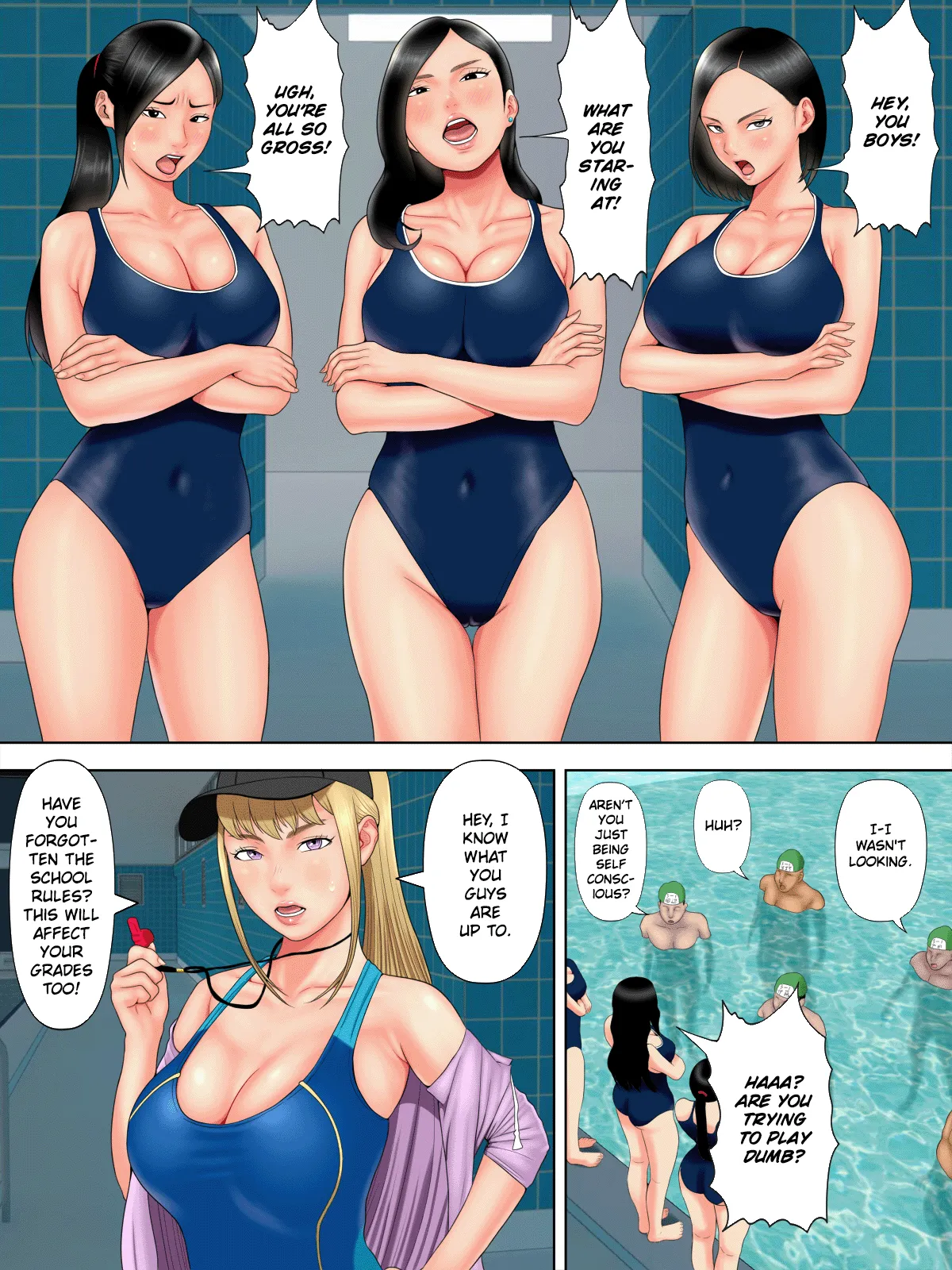 Sex Shinai to Shinu Yamai 5 ~Shishunki Poolside Hen~ | Fuck-or-Die 5 ~Adolescence Poolside Edition~ porn comic picture 12
