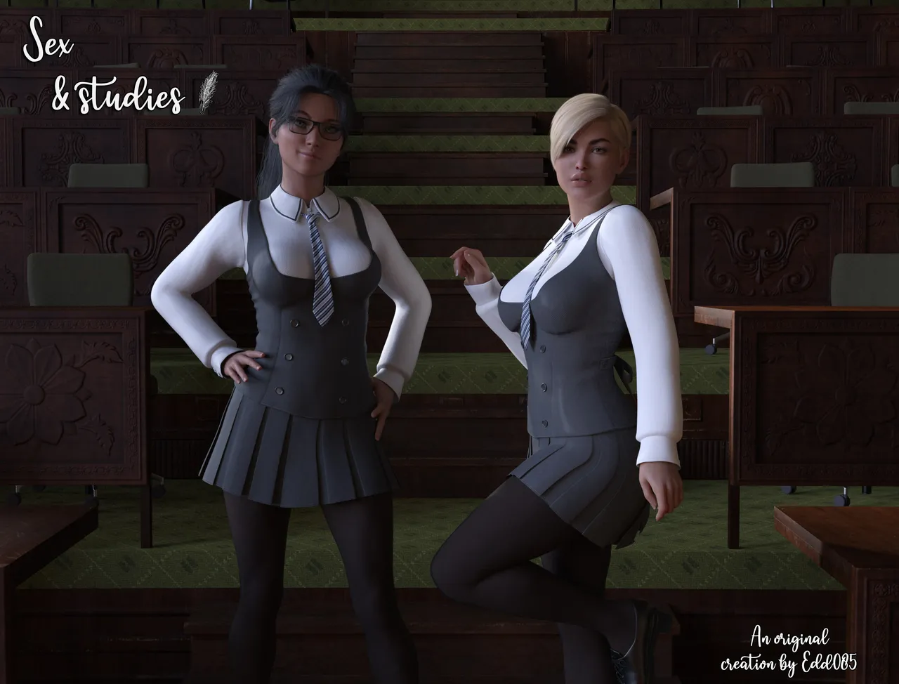 Sex & Studies porn comic picture 1