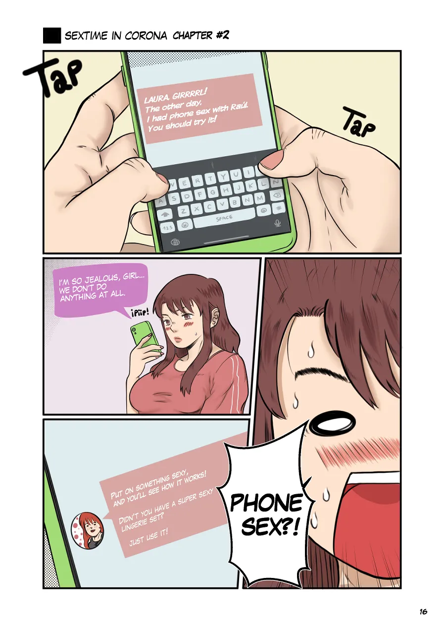 Sextime in Corona porn comic picture 14
