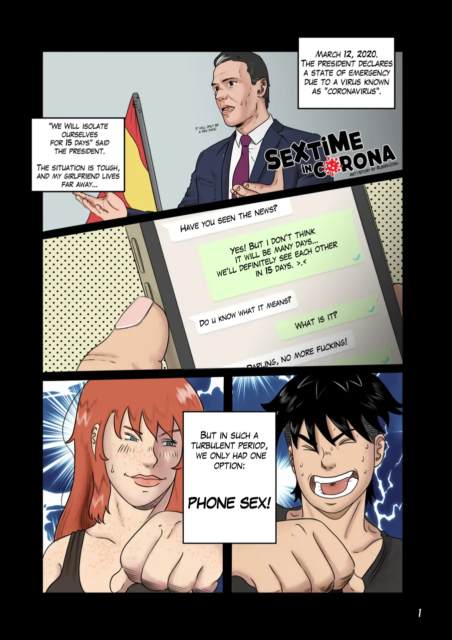 Sextime in Corona porn comic picture 4