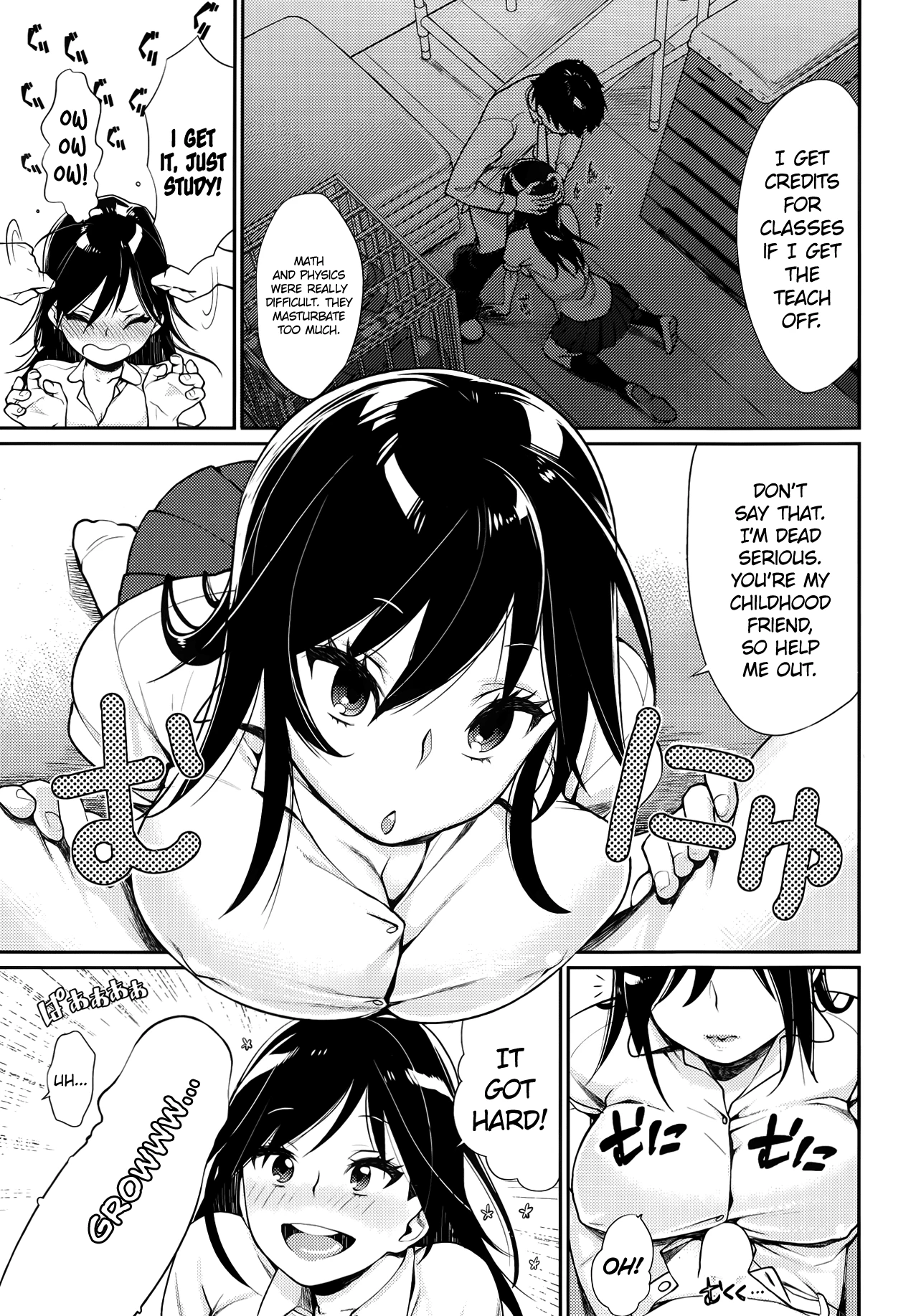 Sexual lessons porn comic picture 3