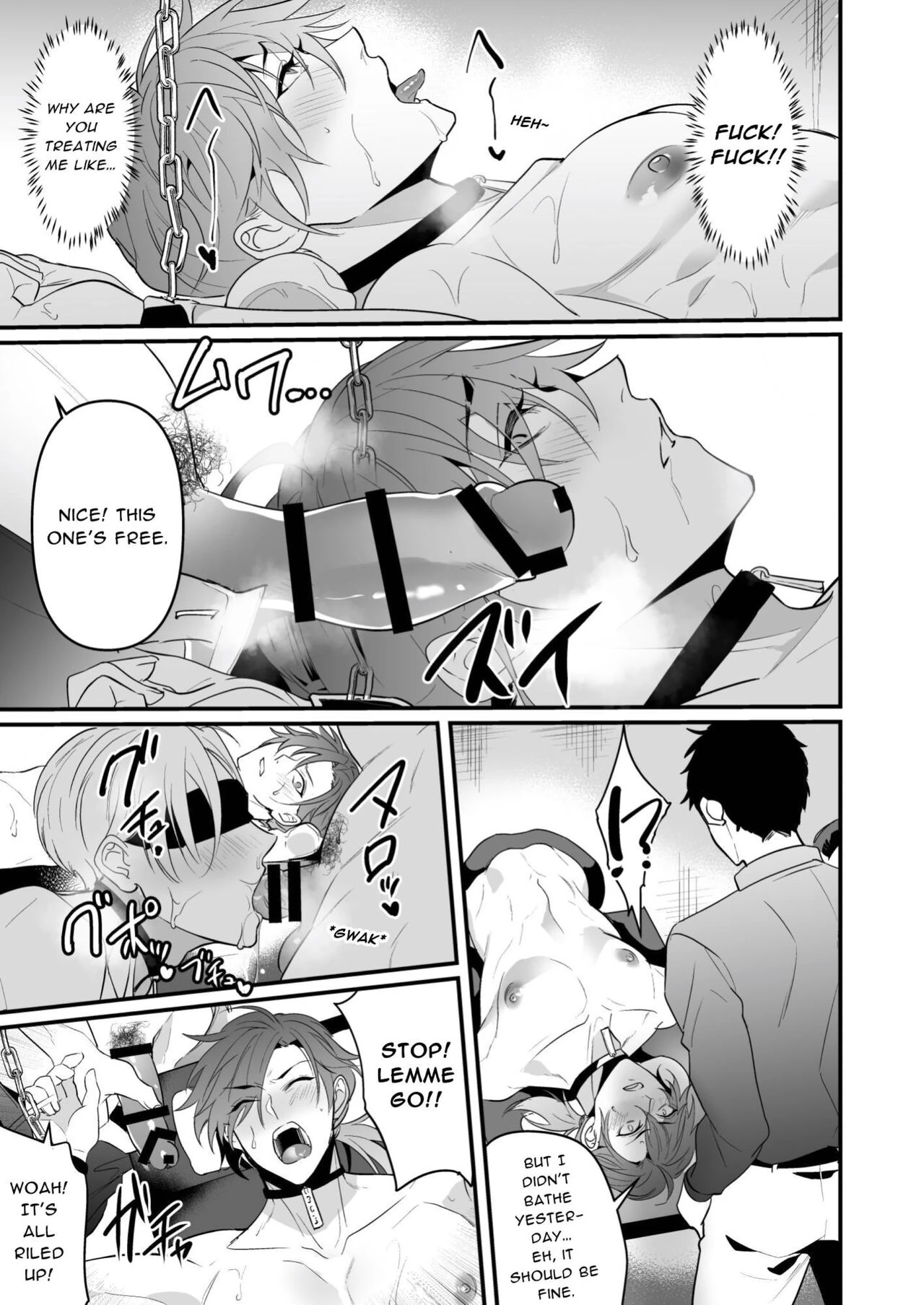 Sexual Punishment ~Ass in the Wall Janitor | Seiteki Choubatsu Kabeshiri Seisouin Hen porn comic picture 36