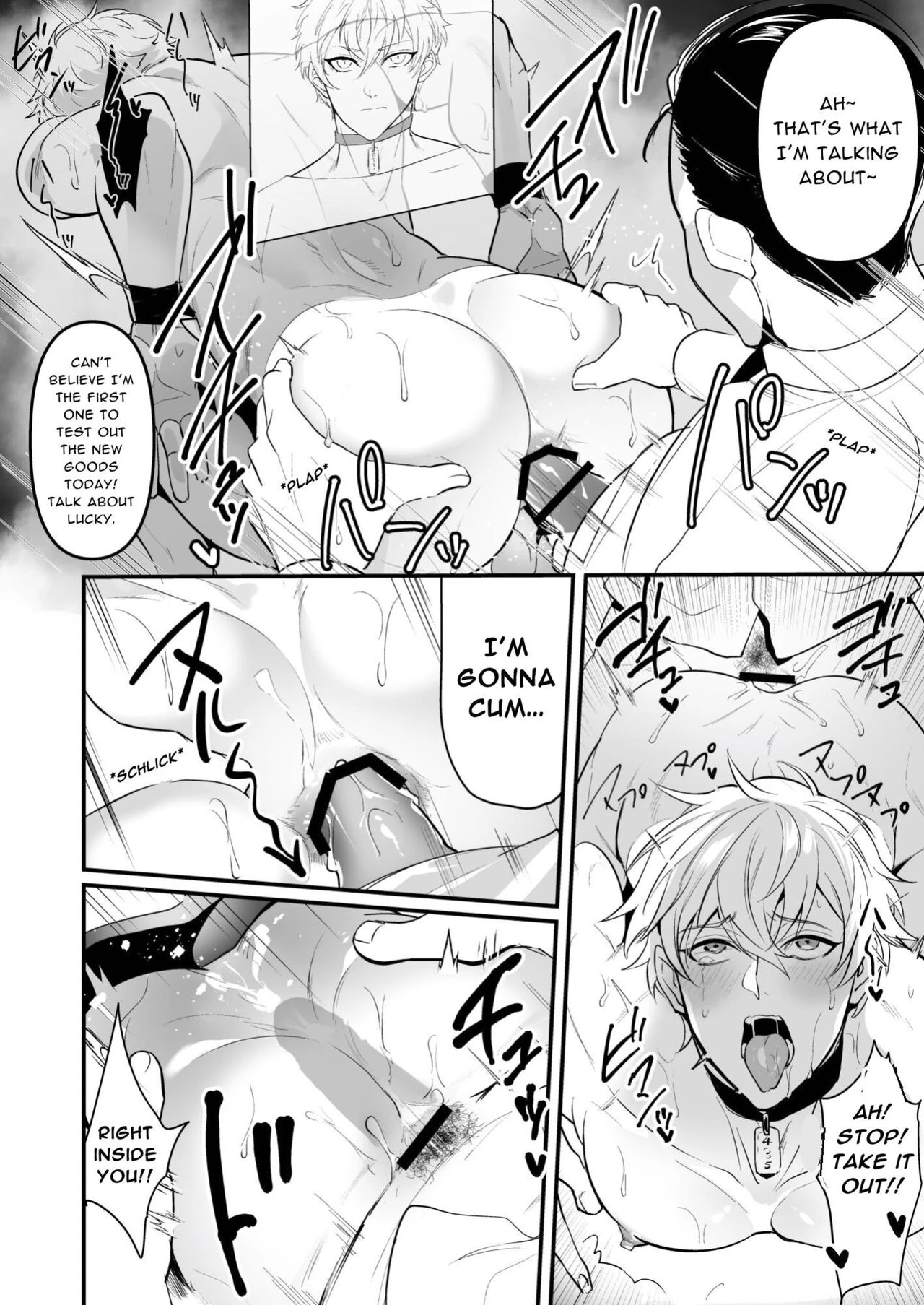 Sexual Punishment ~Ass in the Wall Janitor | Seiteki Choubatsu Kabeshiri Seisouin Hen porn comic picture 9