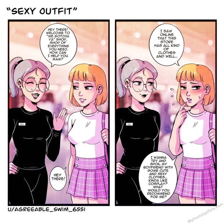 Sexy Outfit porn comic picture 1
