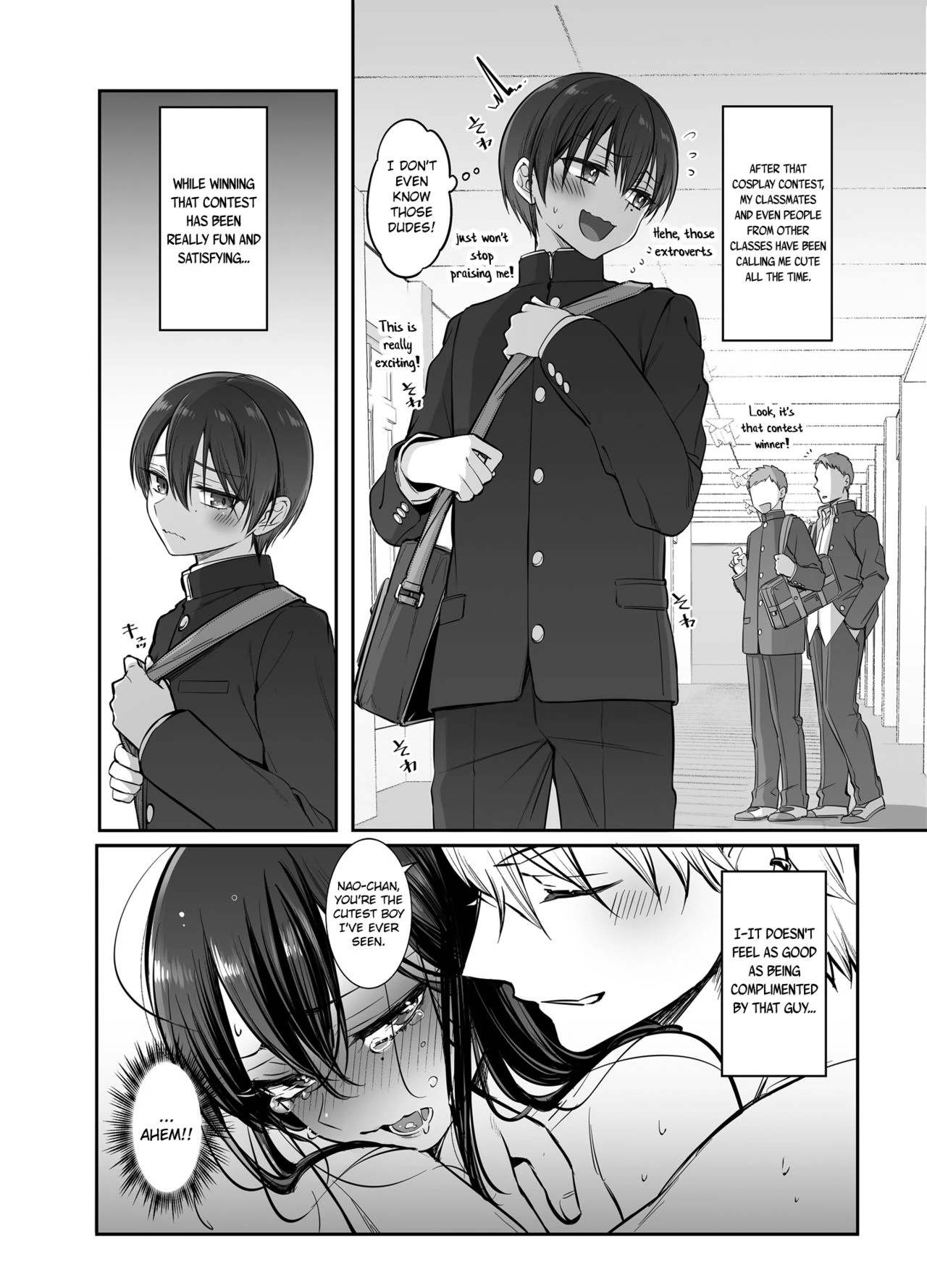 Shoshinsha Josou Danshi o Dokusen shite mita! porn comic picture 5