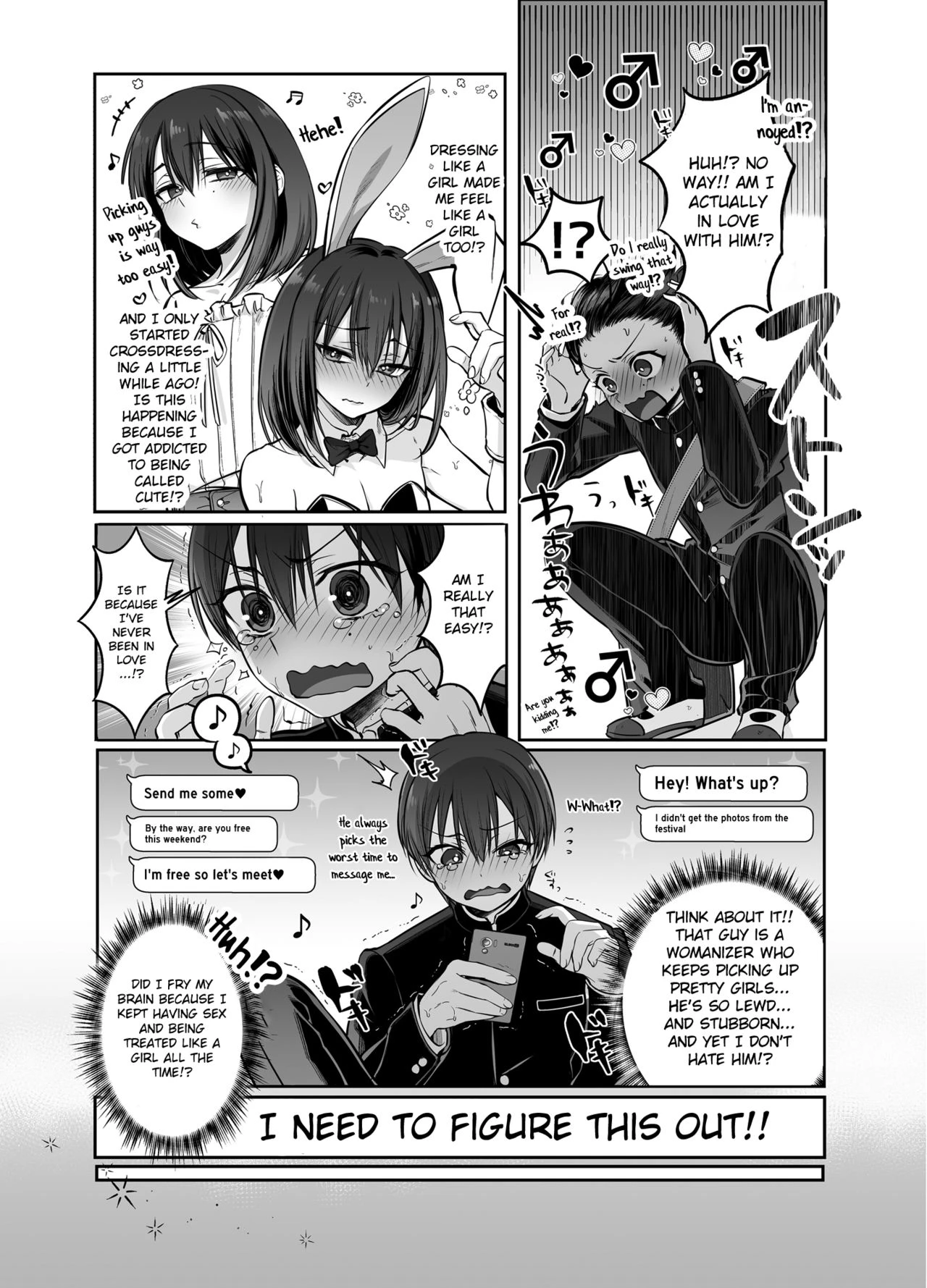 Shoshinsha Josou Danshi o Dokusen shite mita! porn comic picture 7
