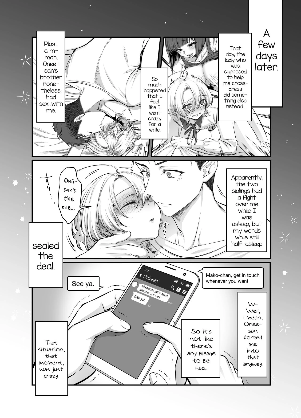 Shoshinsha Josou Danshi o Netotte Mita! porn comic picture 31