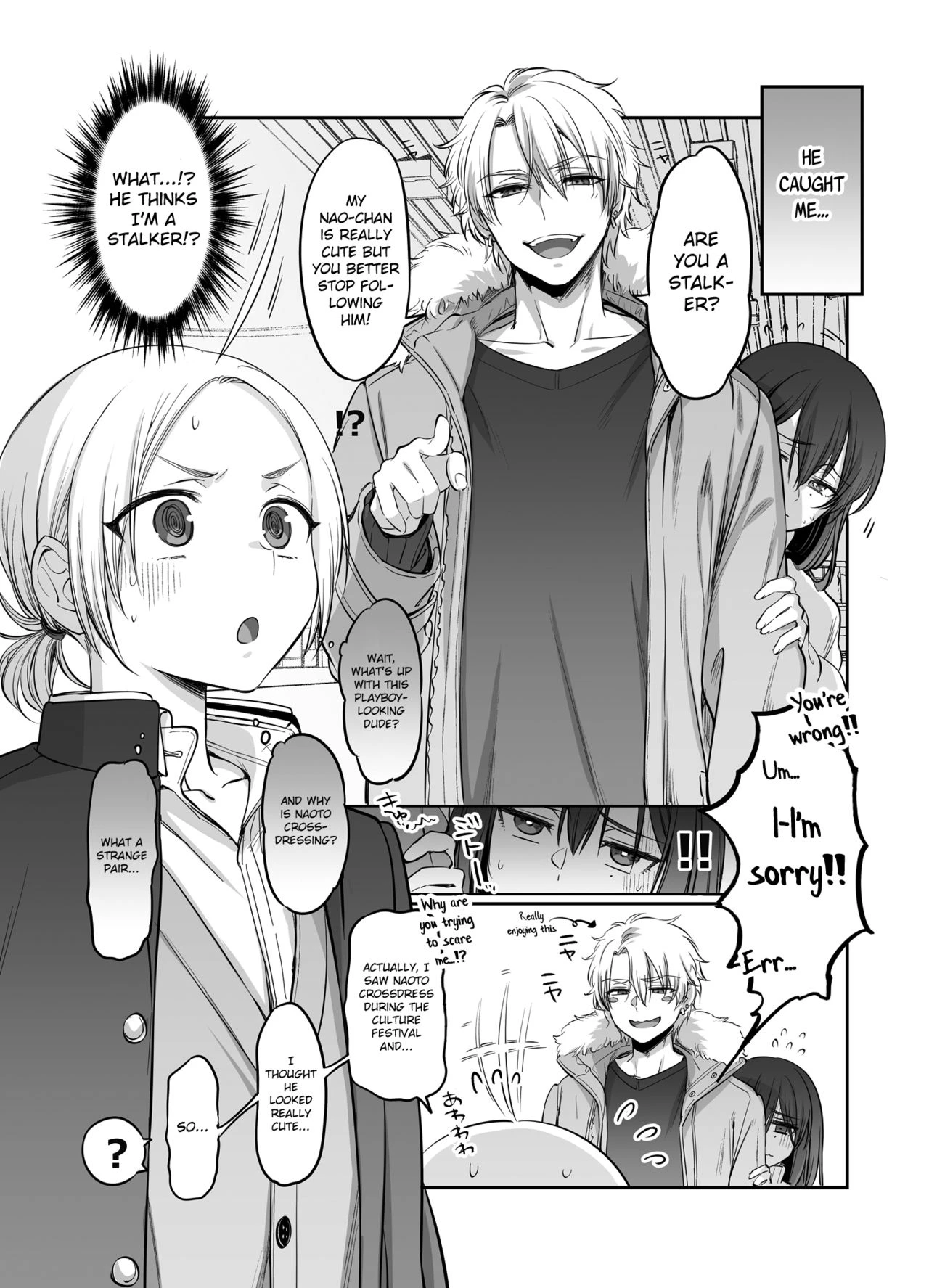 Shoshinsha Josou Danshi o Osotte Mita porn comic picture 6