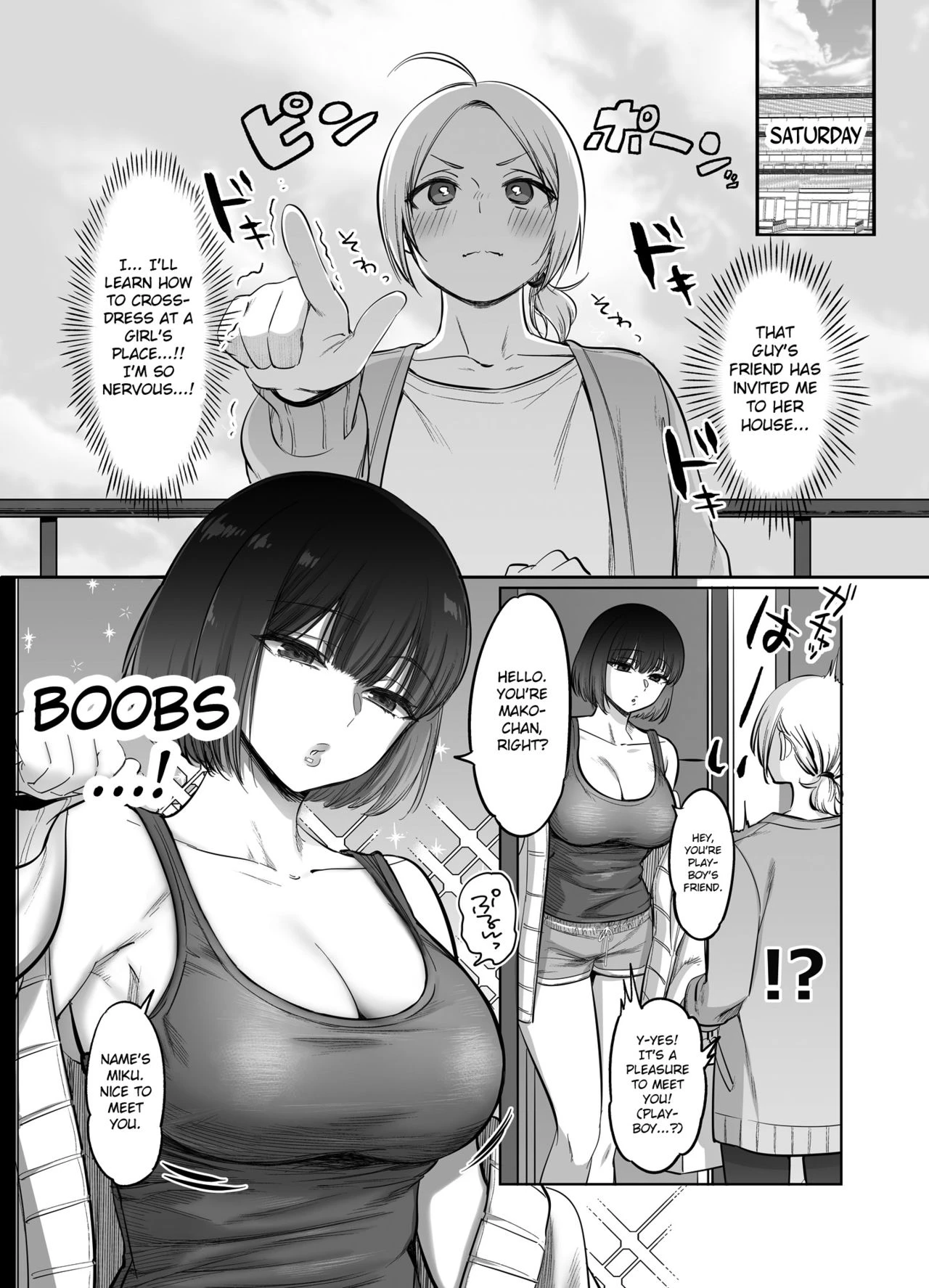 Shoshinsha Josou Danshi o Osotte Mita porn comic picture 8