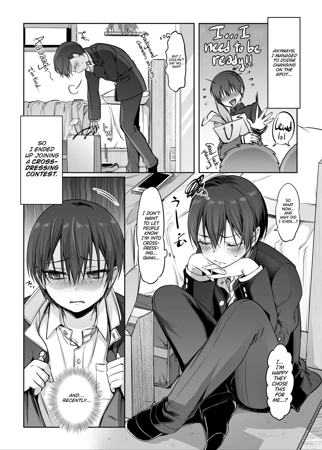 Shoshinsha Josou Danshi to Cosplay H shite mita! porn comic picture 6