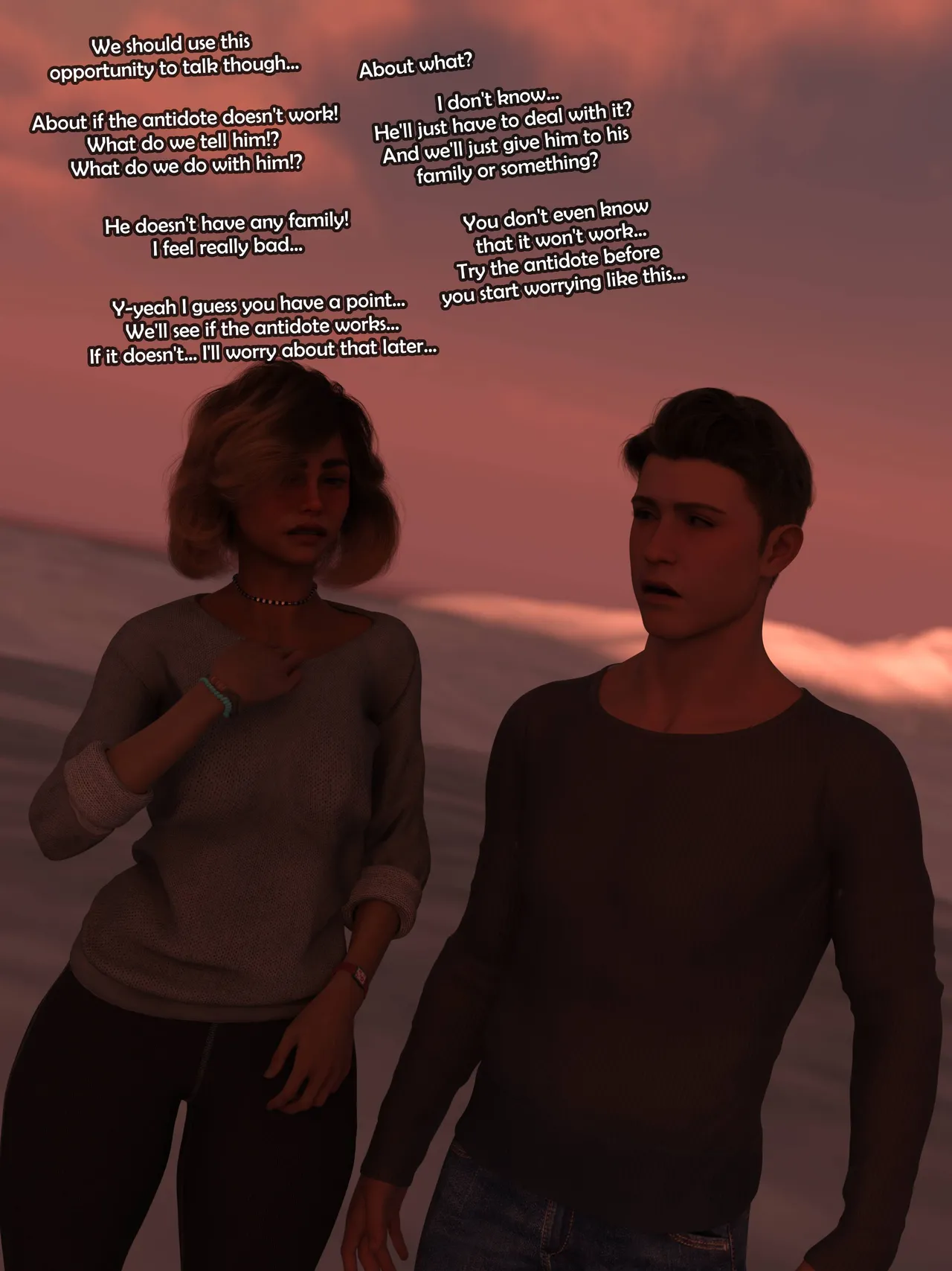 Shrunken Helpless Theirs porn comic picture 22