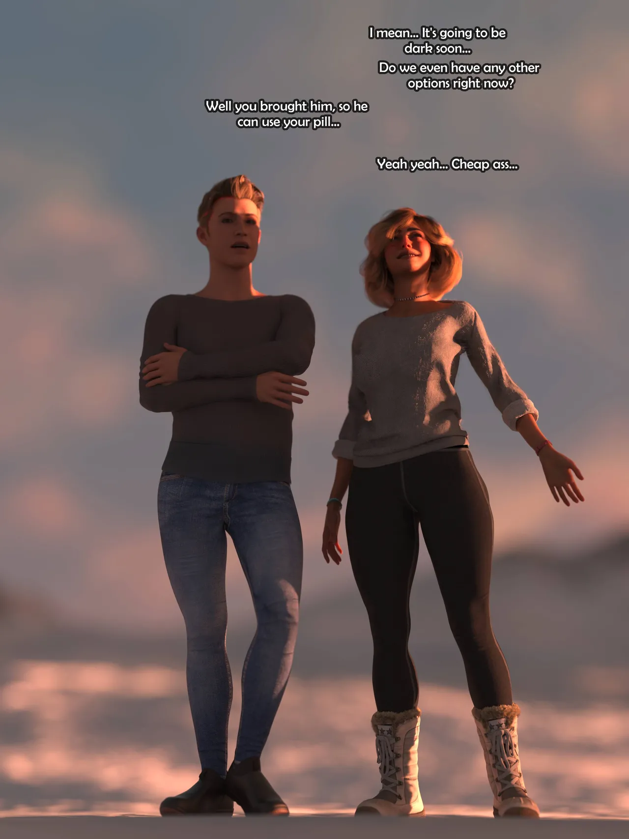 Shrunken Helpless Theirs porn comic picture 3