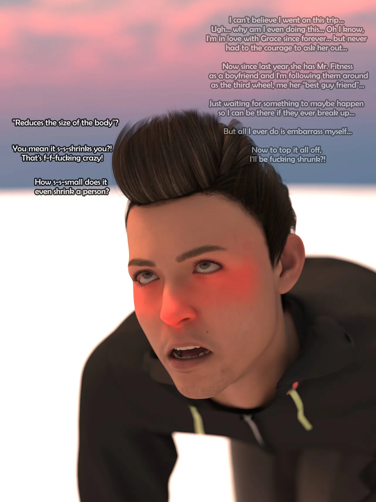 Shrunken Helpless Theirs porn comic picture 6