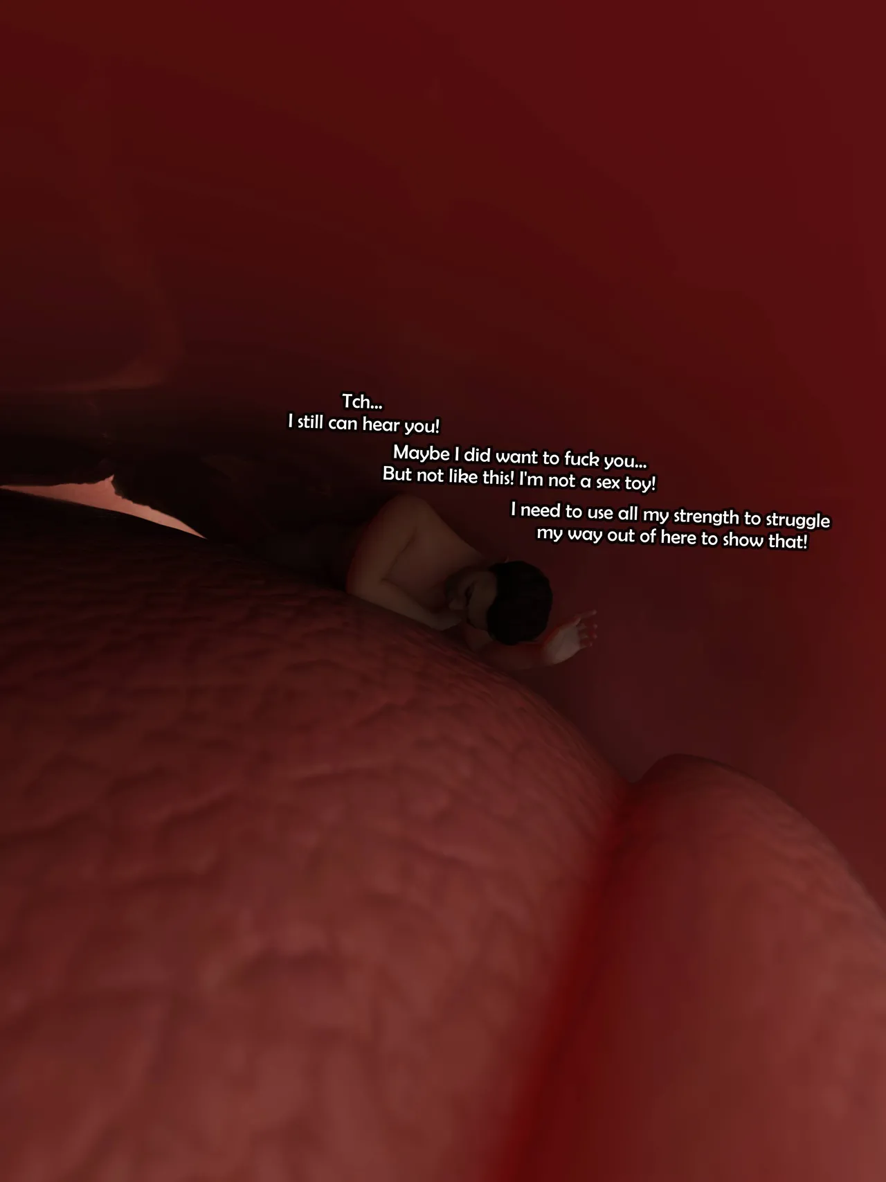 Shrunken Helpless Theirs porn comic picture 70
