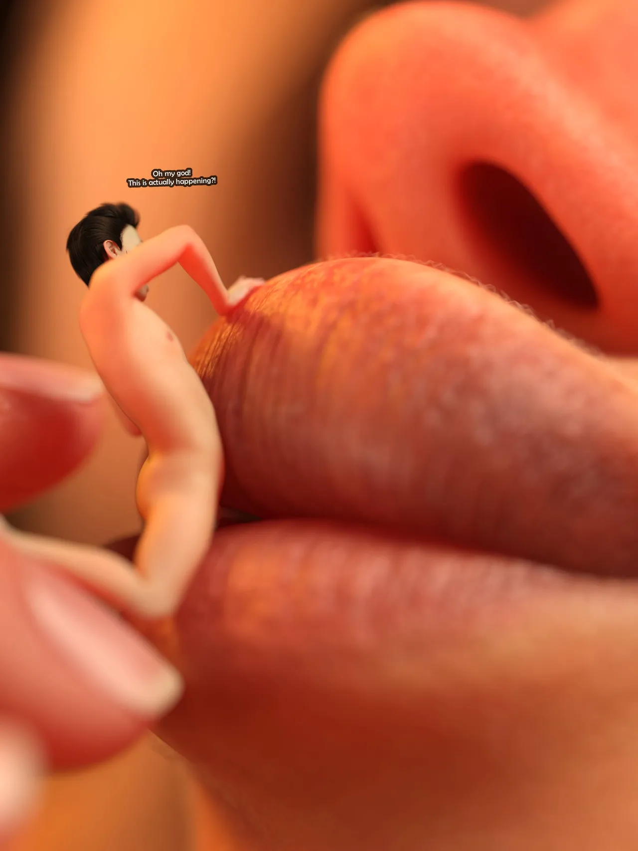 Shrunken Helpless Theirs porn comic picture 95