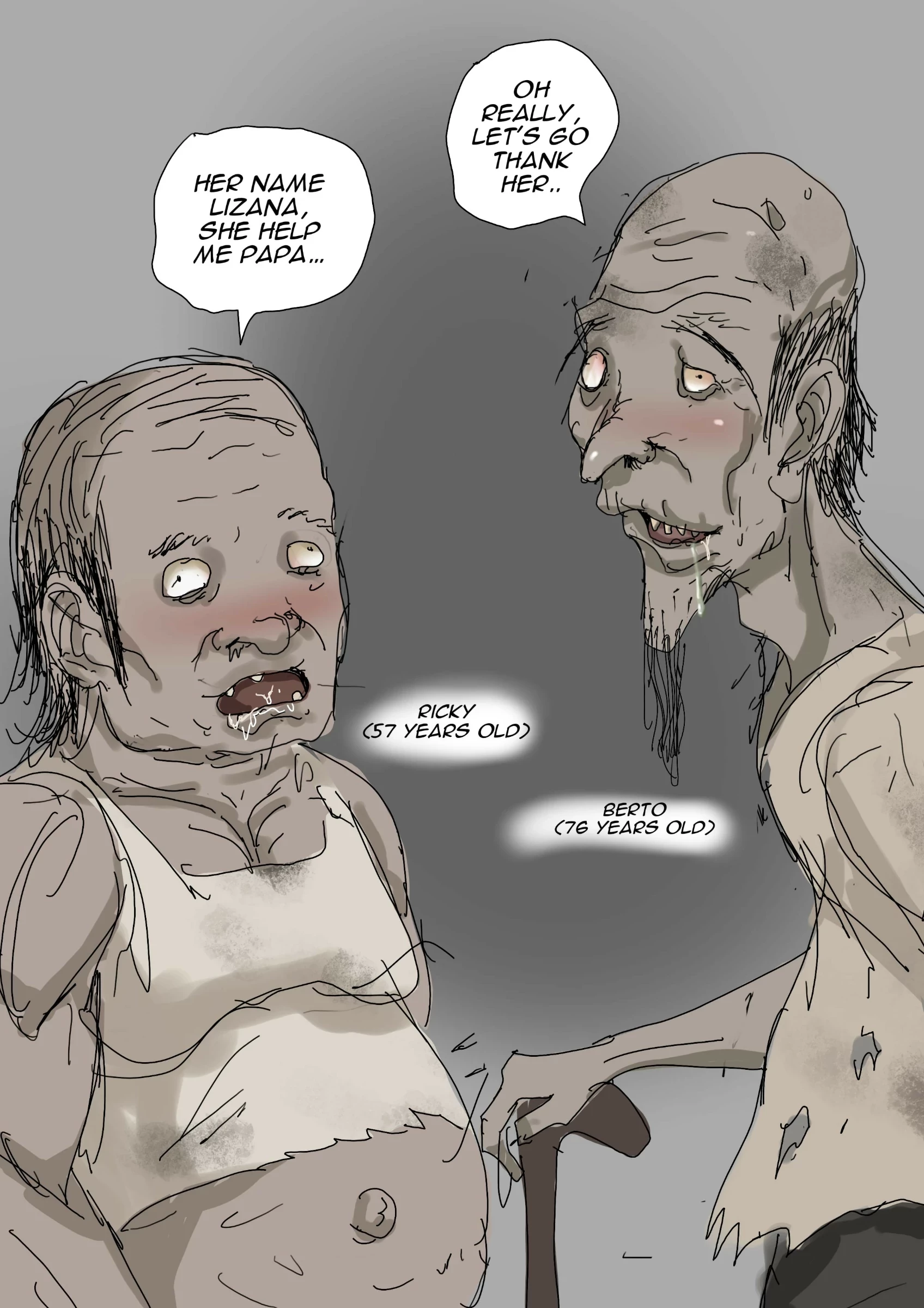 Sinful Lust - Lizana And The Homeless 1 porn comic picture 10