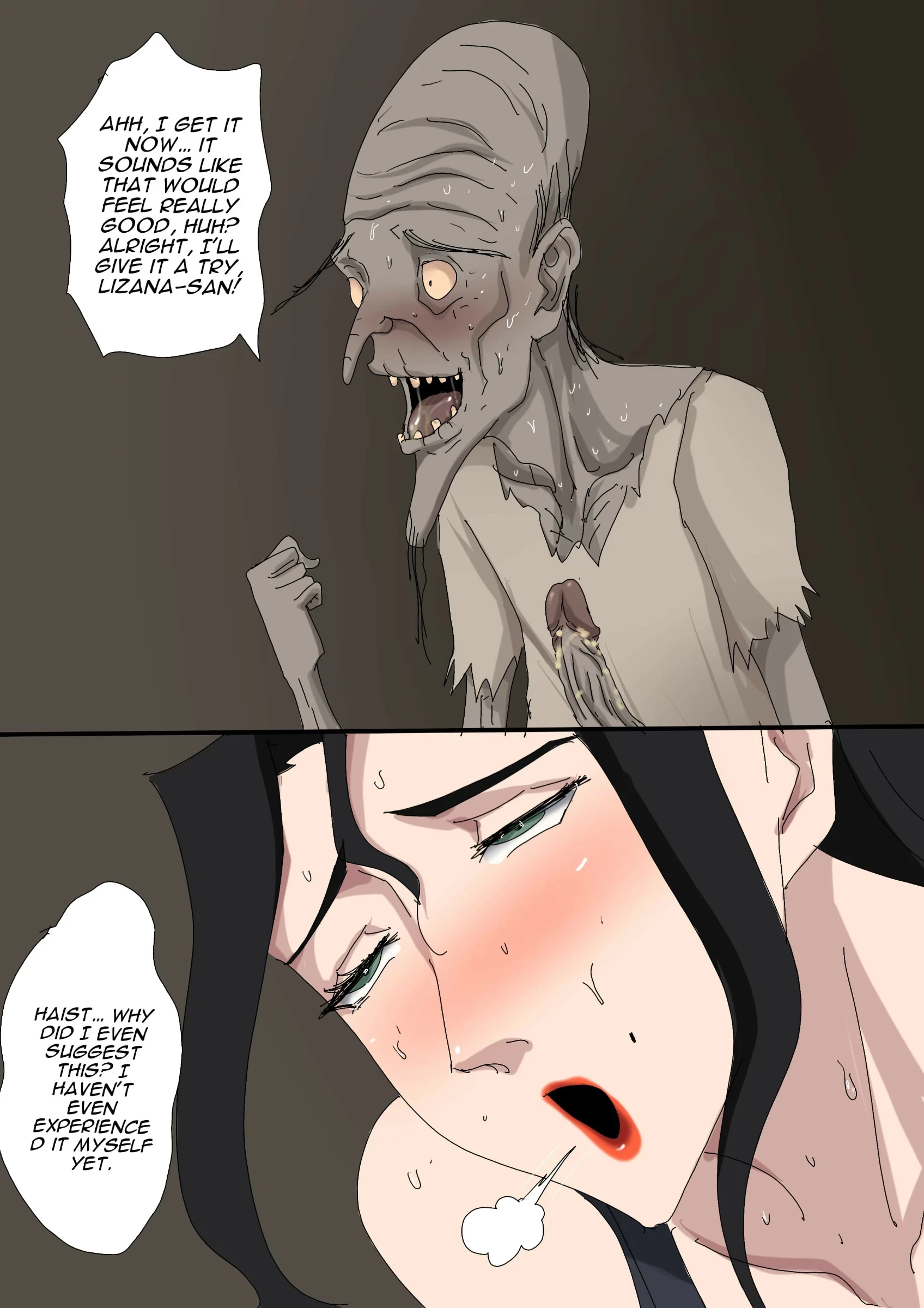 Sinful Lust - Lizana And The Homeless 1 porn comic picture 152