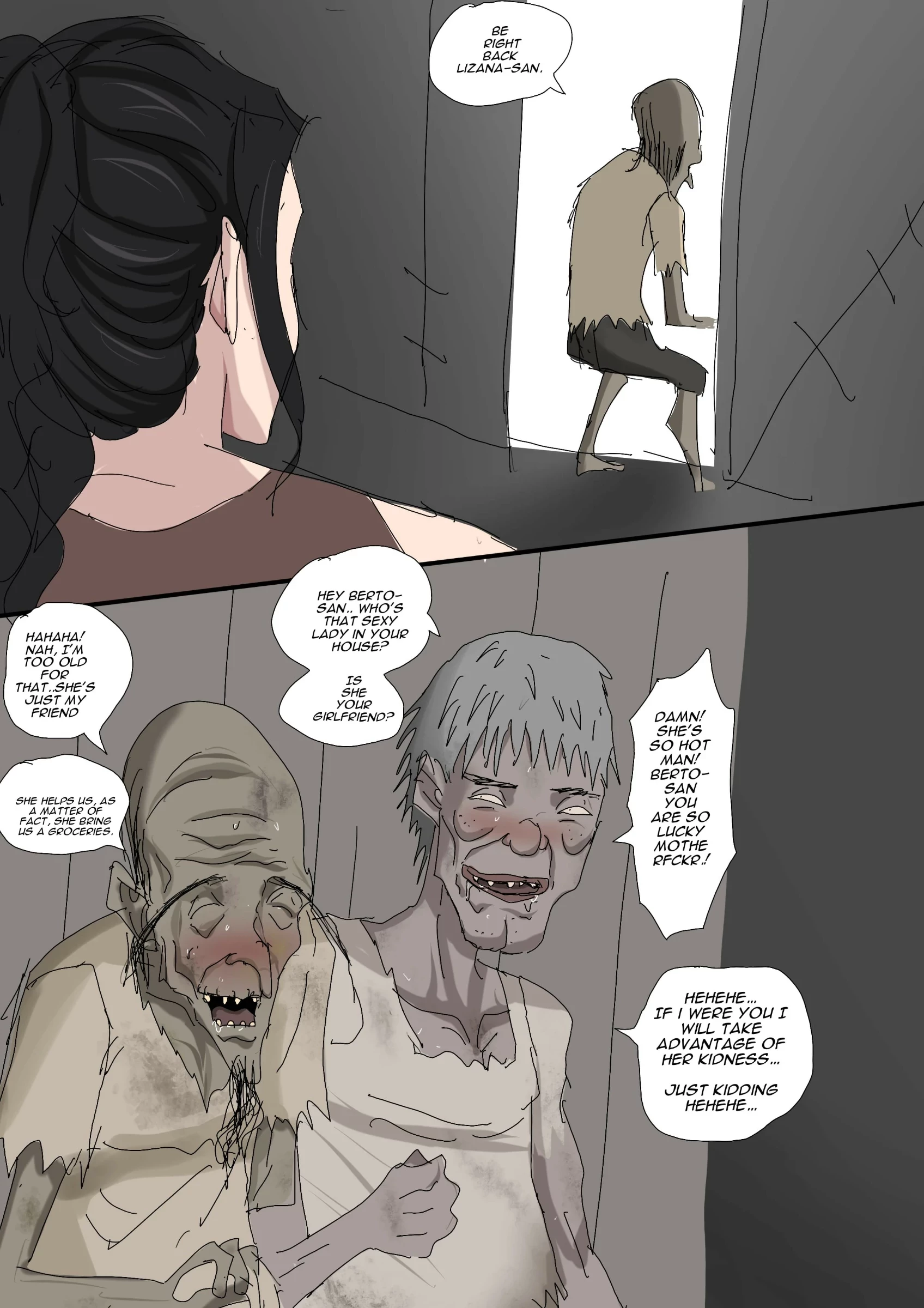 Sinful Lust - Lizana And The Homeless 1 porn comic picture 51