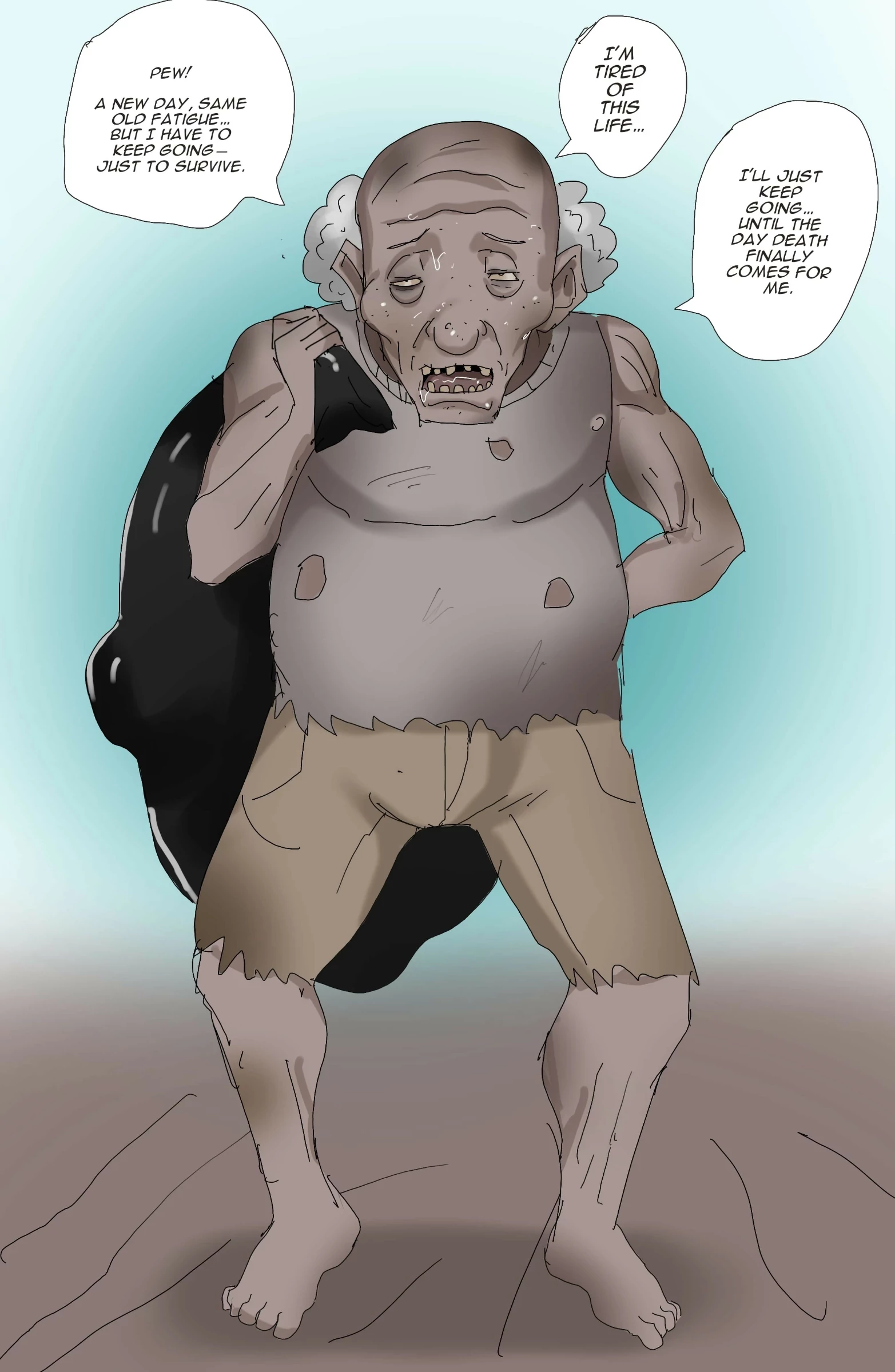 Sinful Lust - Lizana And The Homeless 3 porn comic picture 2