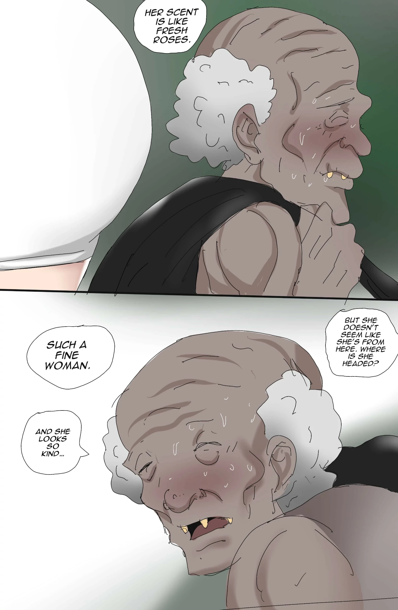 Sinful Lust - Lizana And The Homeless 3 porn comic picture 5