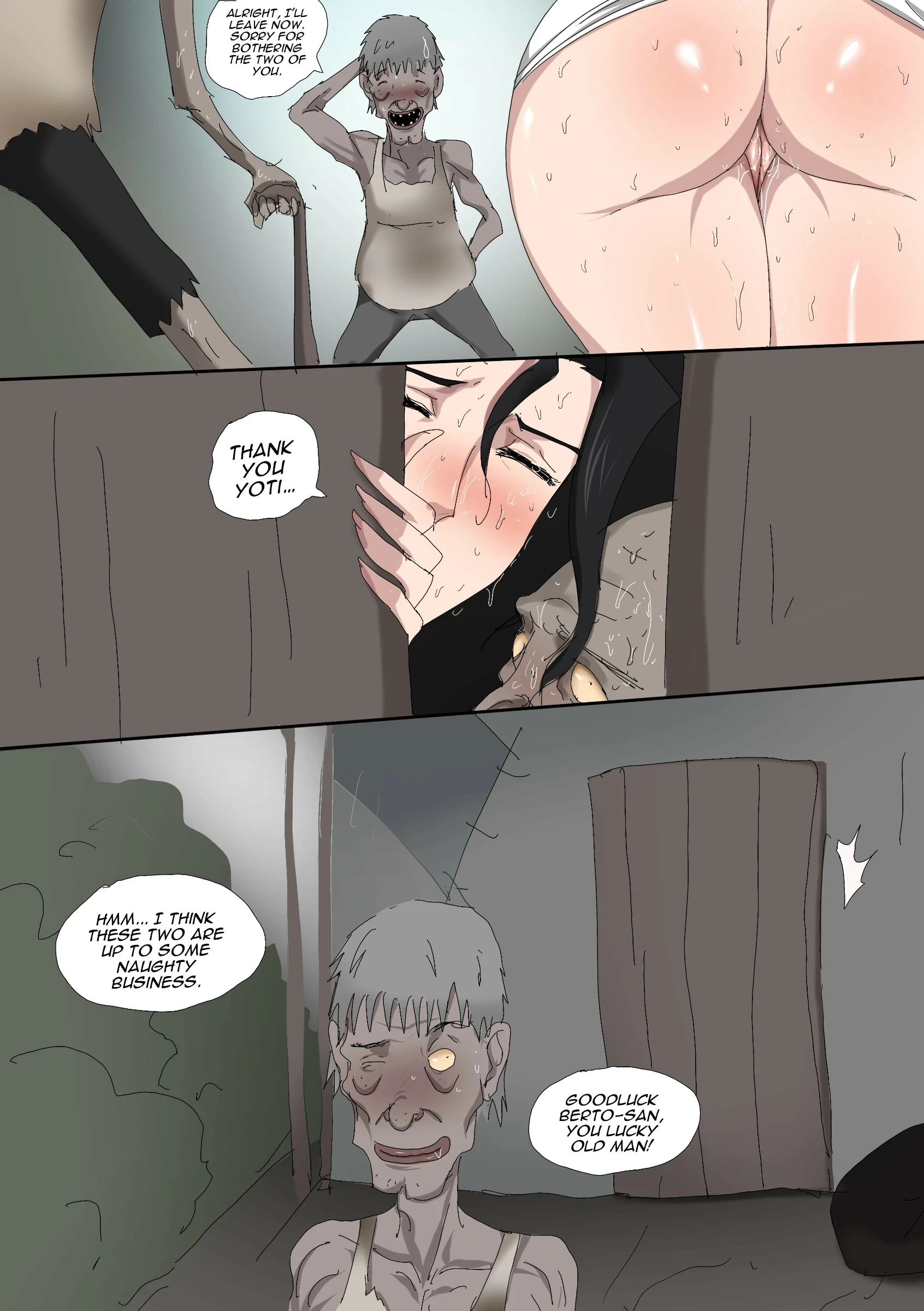 Sinful Lust - Lizana And The Homeless 3 porn comic picture 73