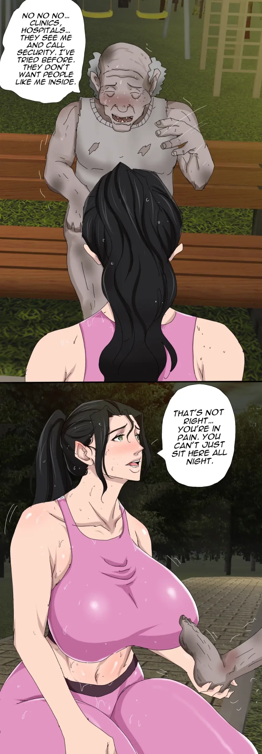 Sinful Lust - Lizana And The Homeless 4 porn comic picture 72